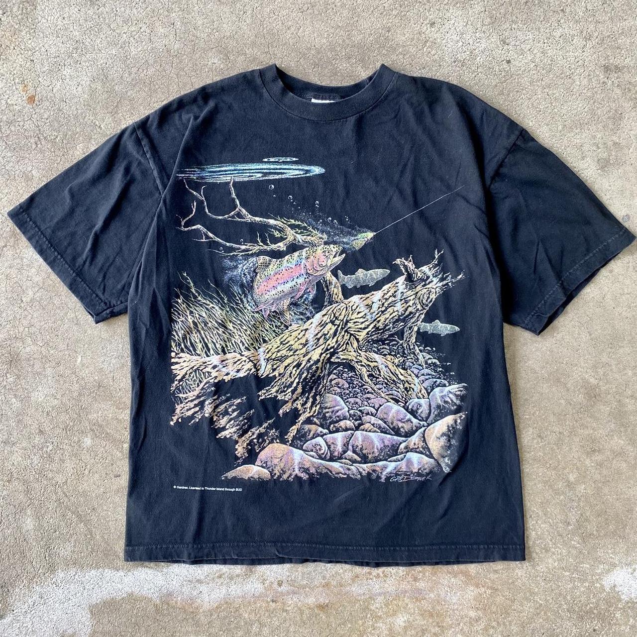 Graphic t Fishing graphic Mens xl #fishing - Depop