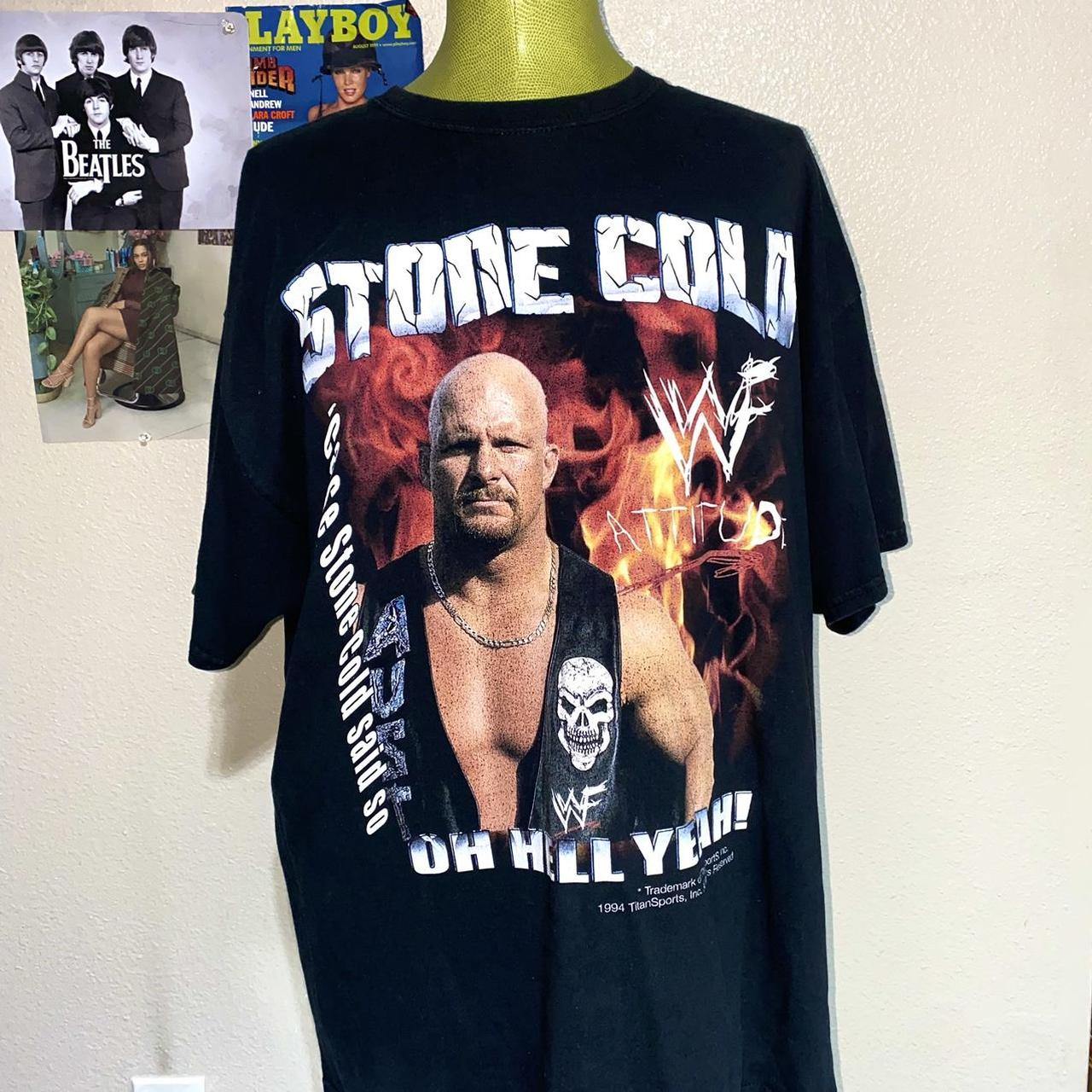 Stone Cold Steve Austin T 1994 Width: 24 Length:... - Depop