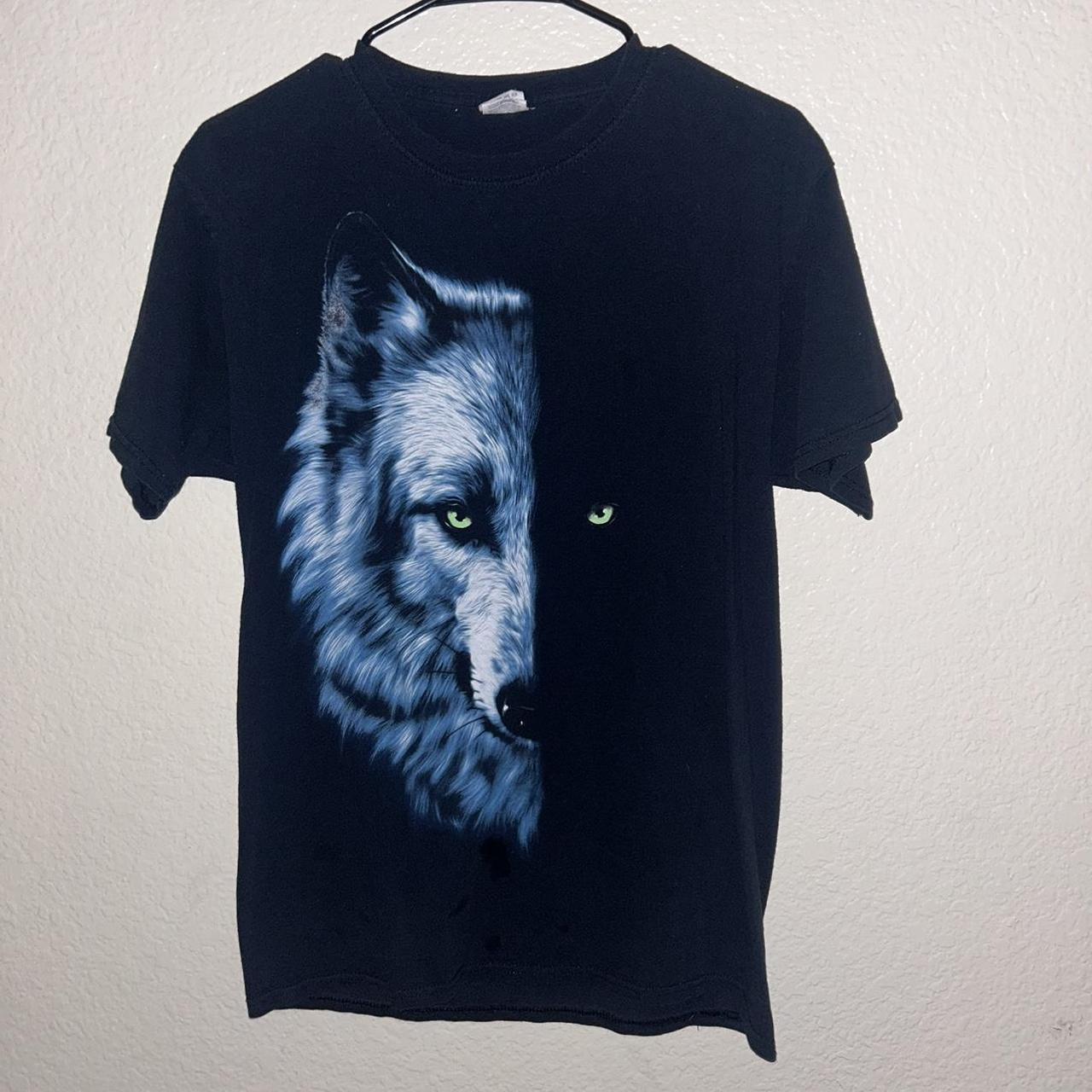 Opium Furry Wolf T-Shirt #trending #y2k #opium #edge - Depop