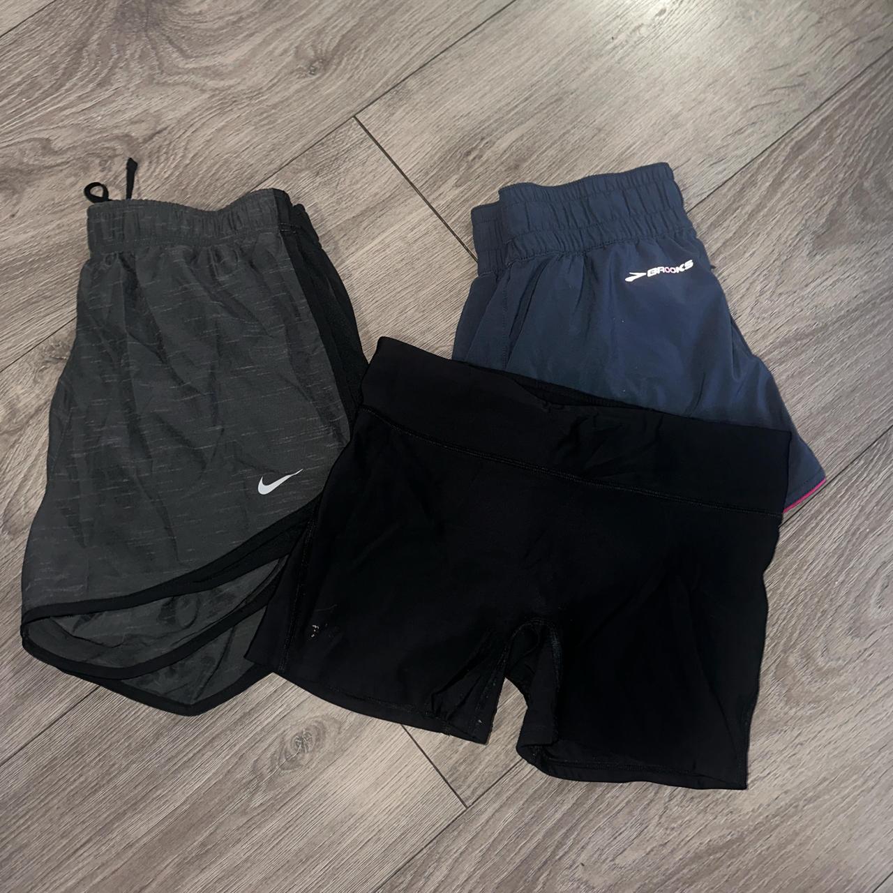 Nike running schritt shorts spandex underneath