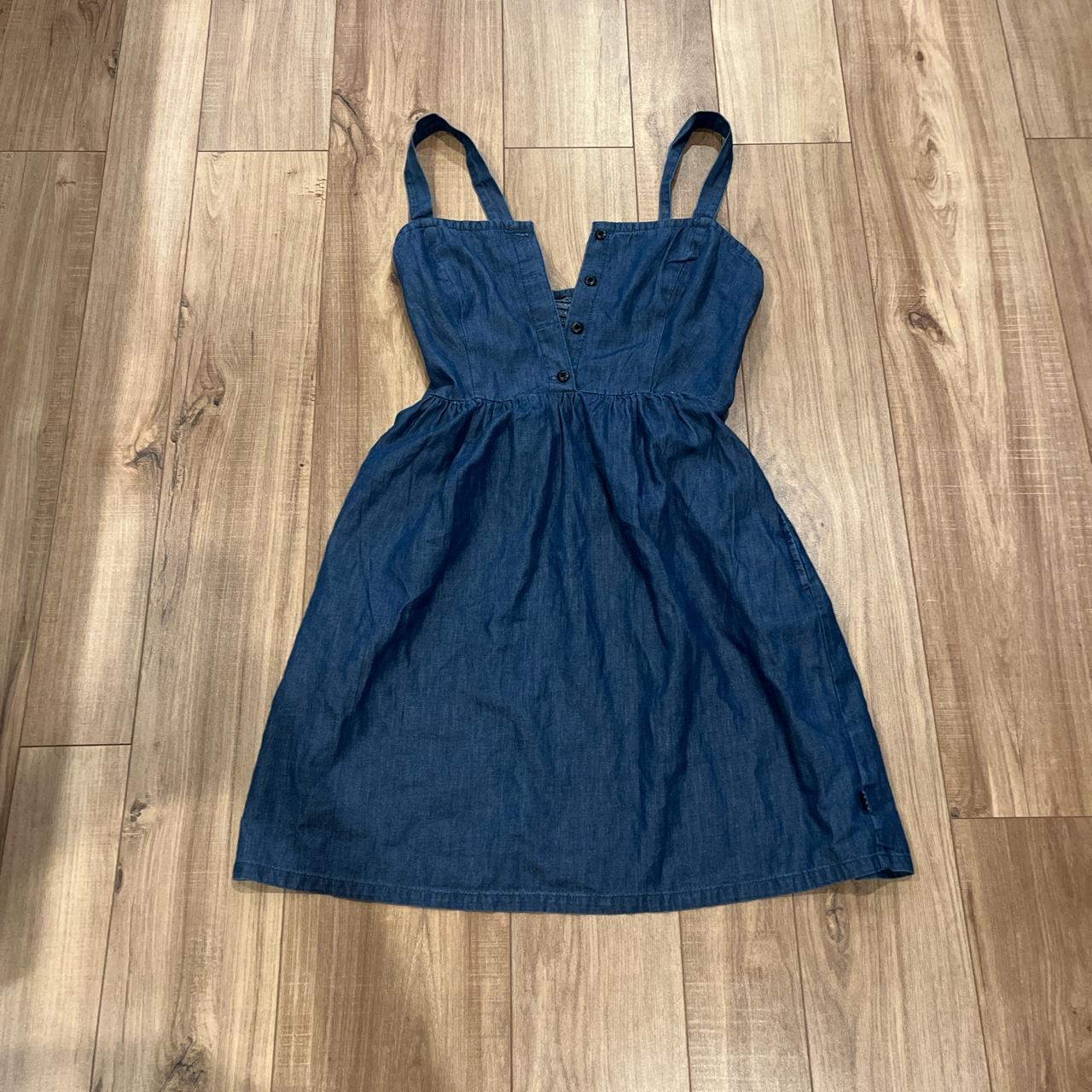 Denim dress sales with vans