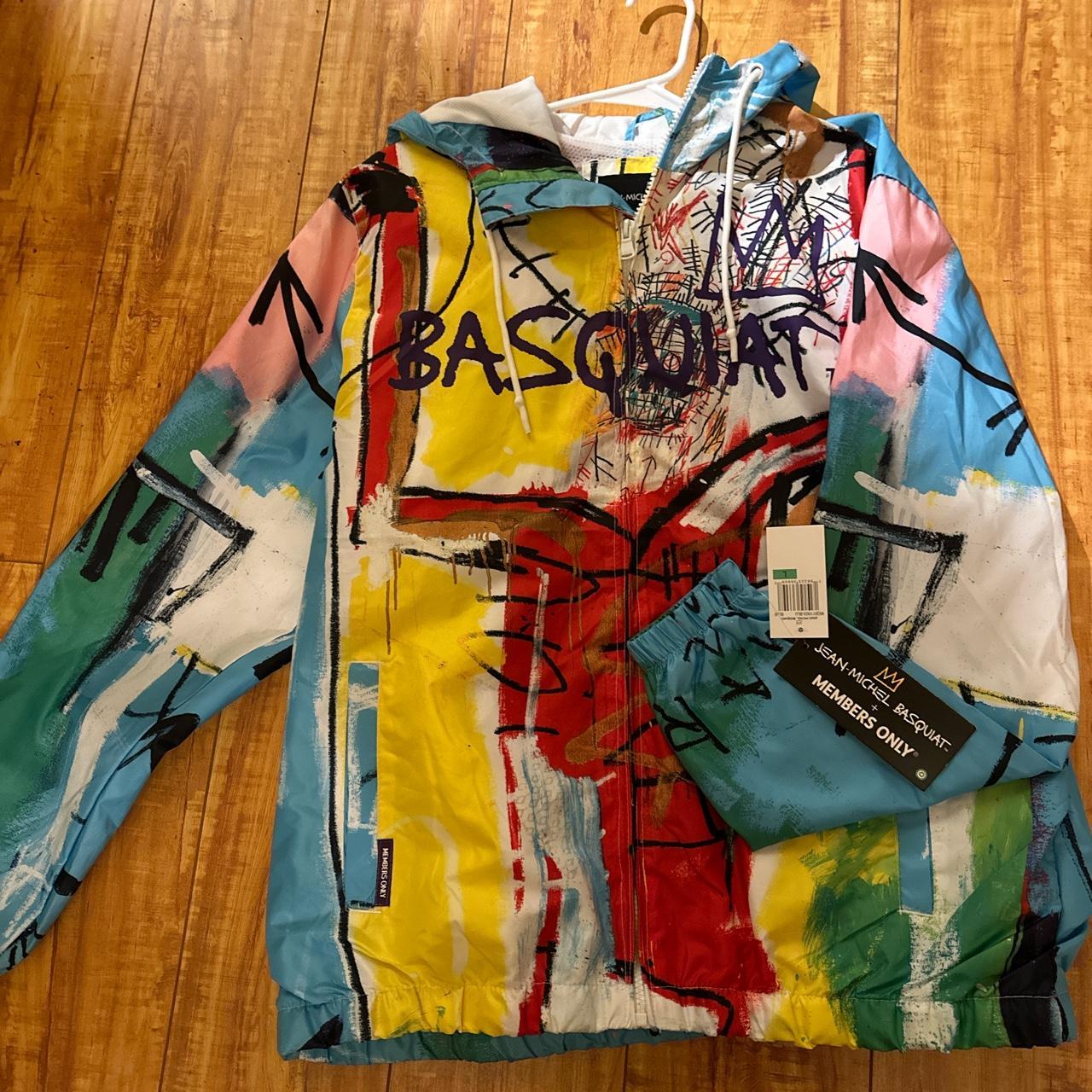 Jean Micheal Basquiat Members Only Brand new Depop