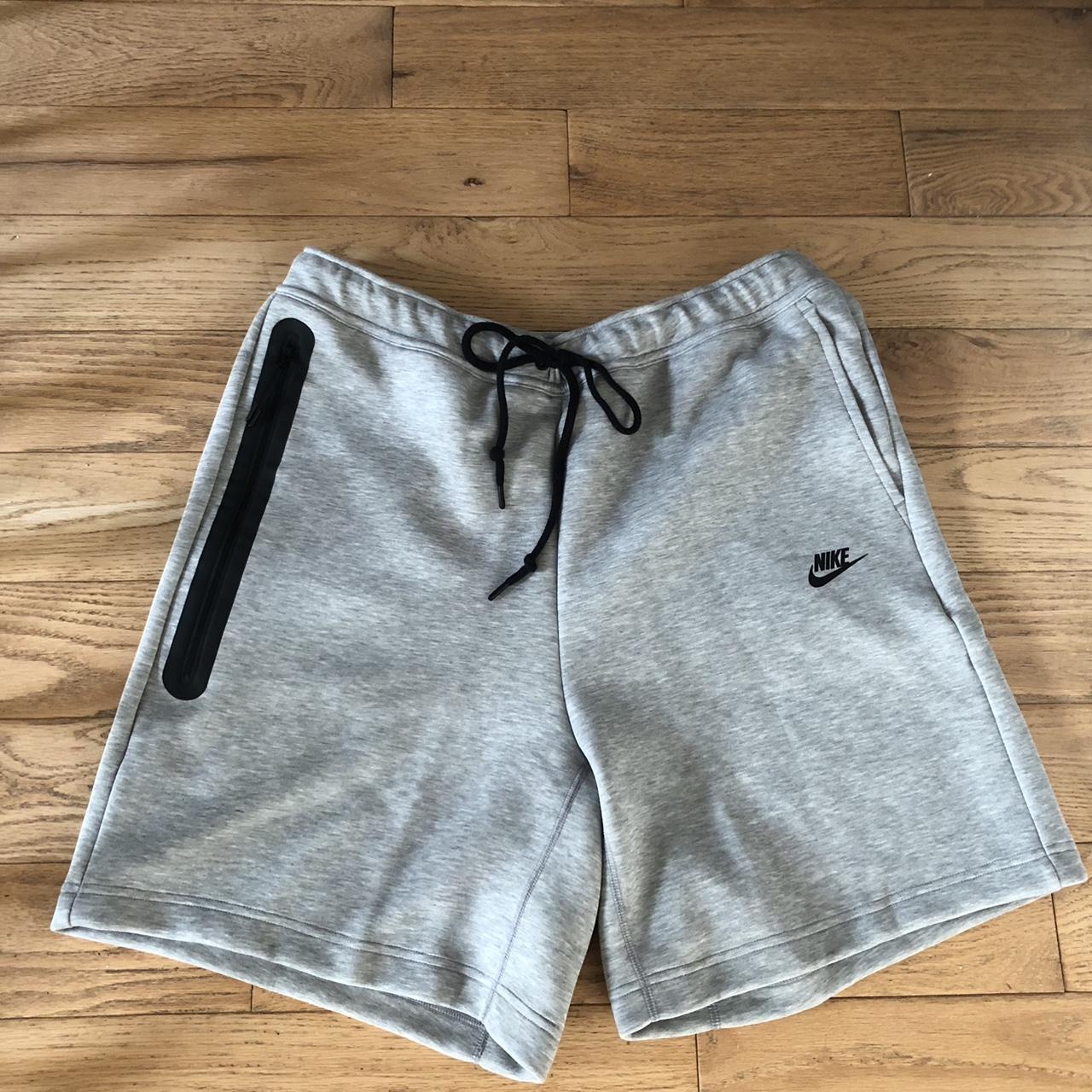 Nike Tech Shorts // Size XL Standard Fit Above Knee... - Depop