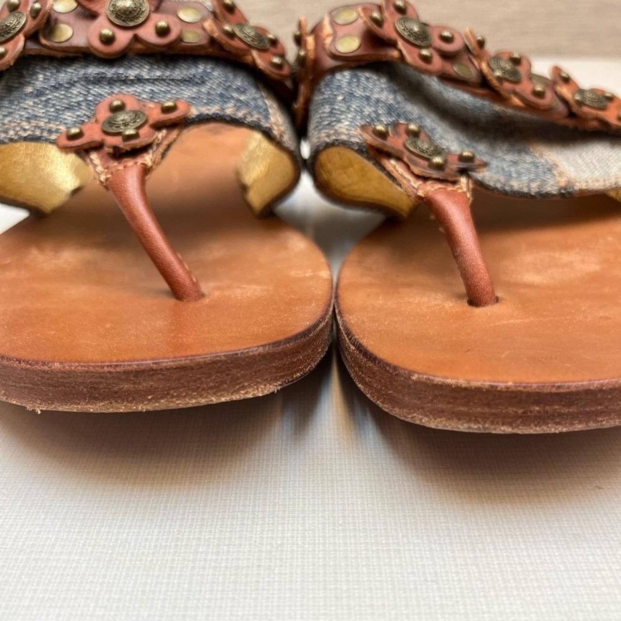 Patricia Nash Women's Sandals - Blue/Brown - US 7… - image 3