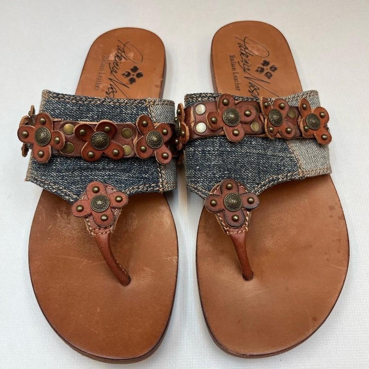 Patricia Nash Women's Sandals - Blue/Brown - US 7… - image 2