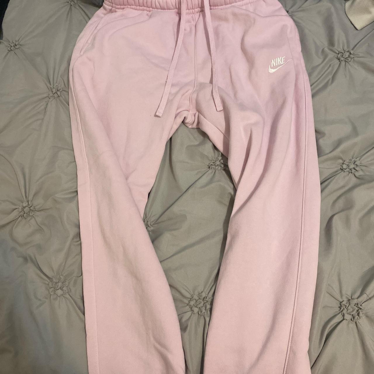 nike pink joggers mens