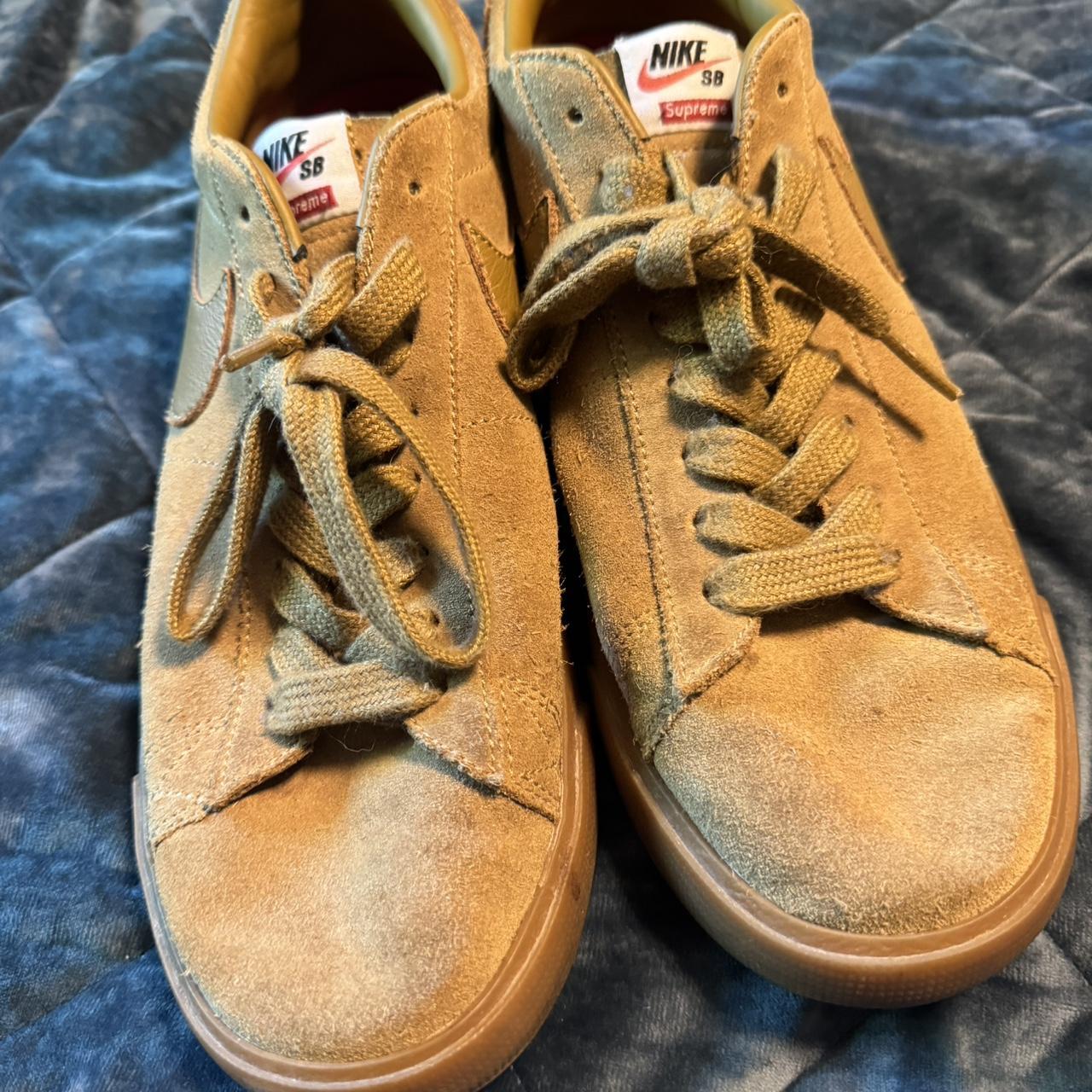 NIKE SB X SUPREME FTW LOW BLAZERS Size 10 Purchased | Depop