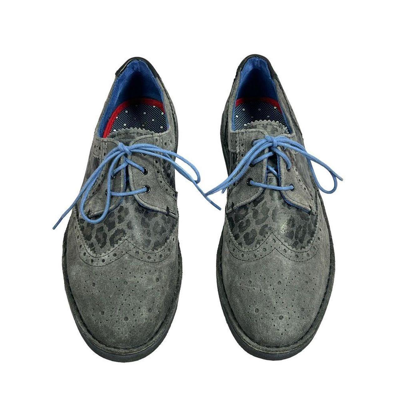 Ted baker zigee shops derby brogues blue