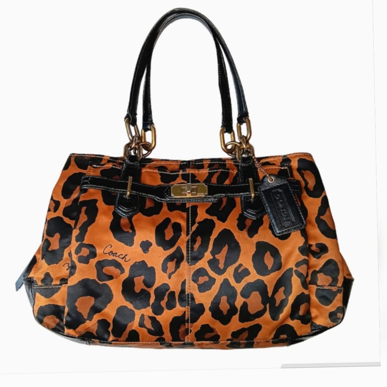 COACH Leopard City Tote..What's in my Bag? Color Switch 😍 - YouTube
