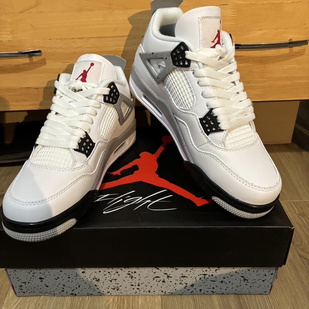 👉 White Cement Jordan 4 (Uk8.5) 👉Brand new never... - Depop