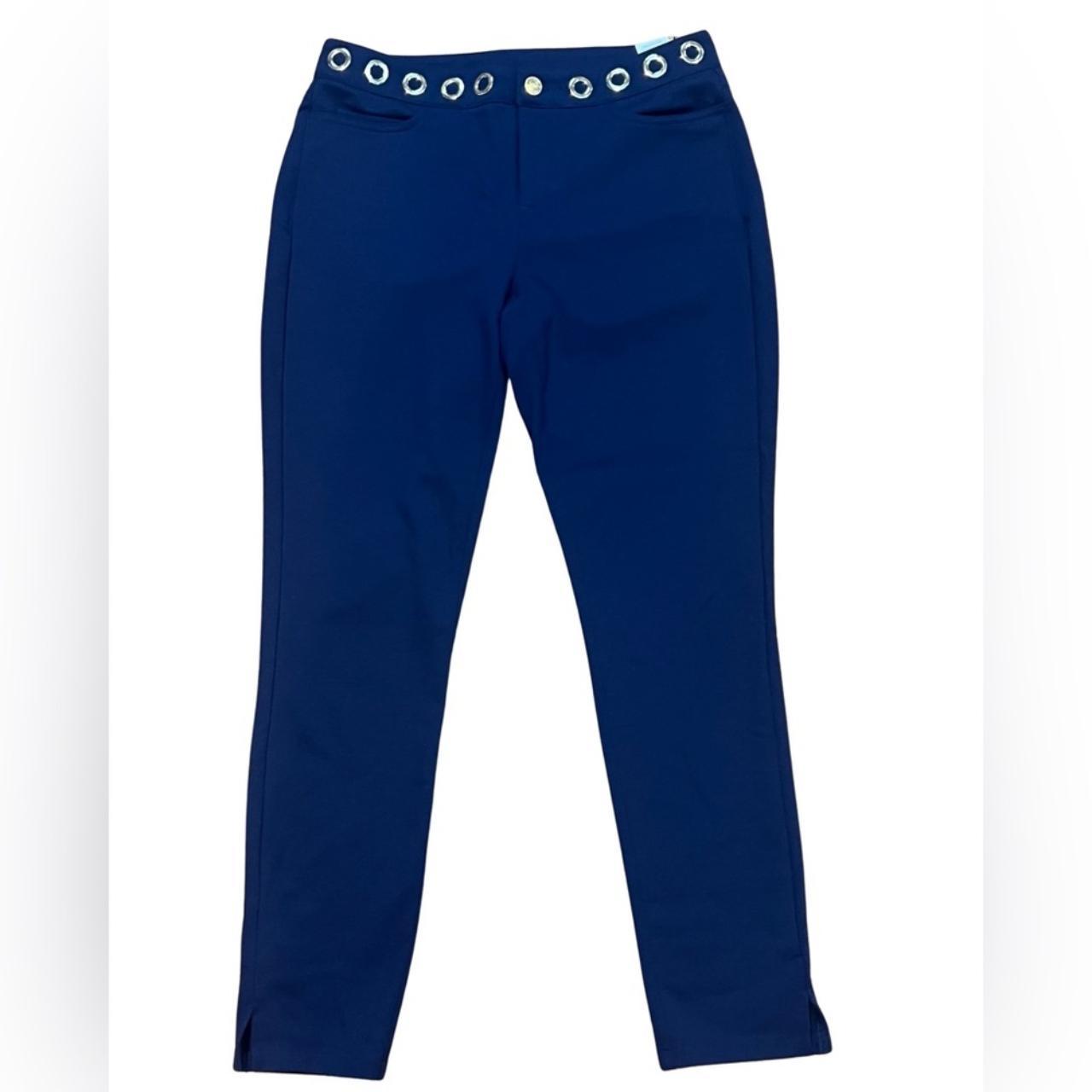 Michael Kors Basics Cropped Pants in True Navy