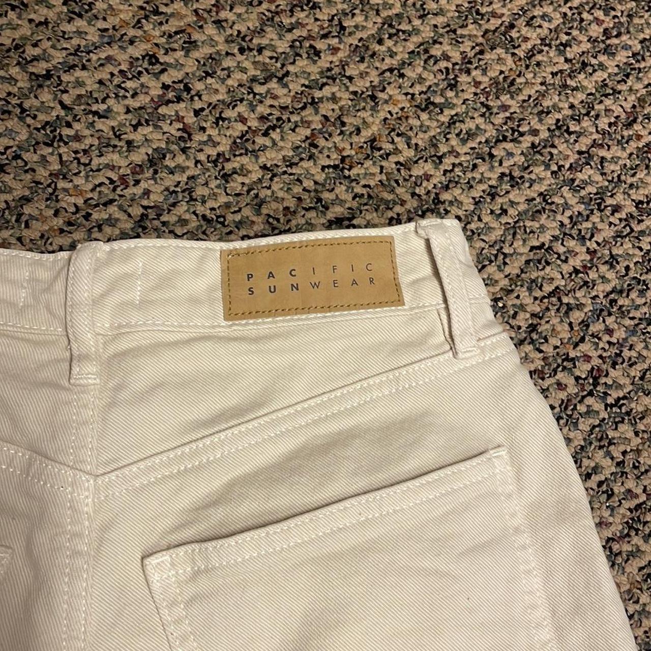 PacSun Beige Curve Straight Leg Jeans