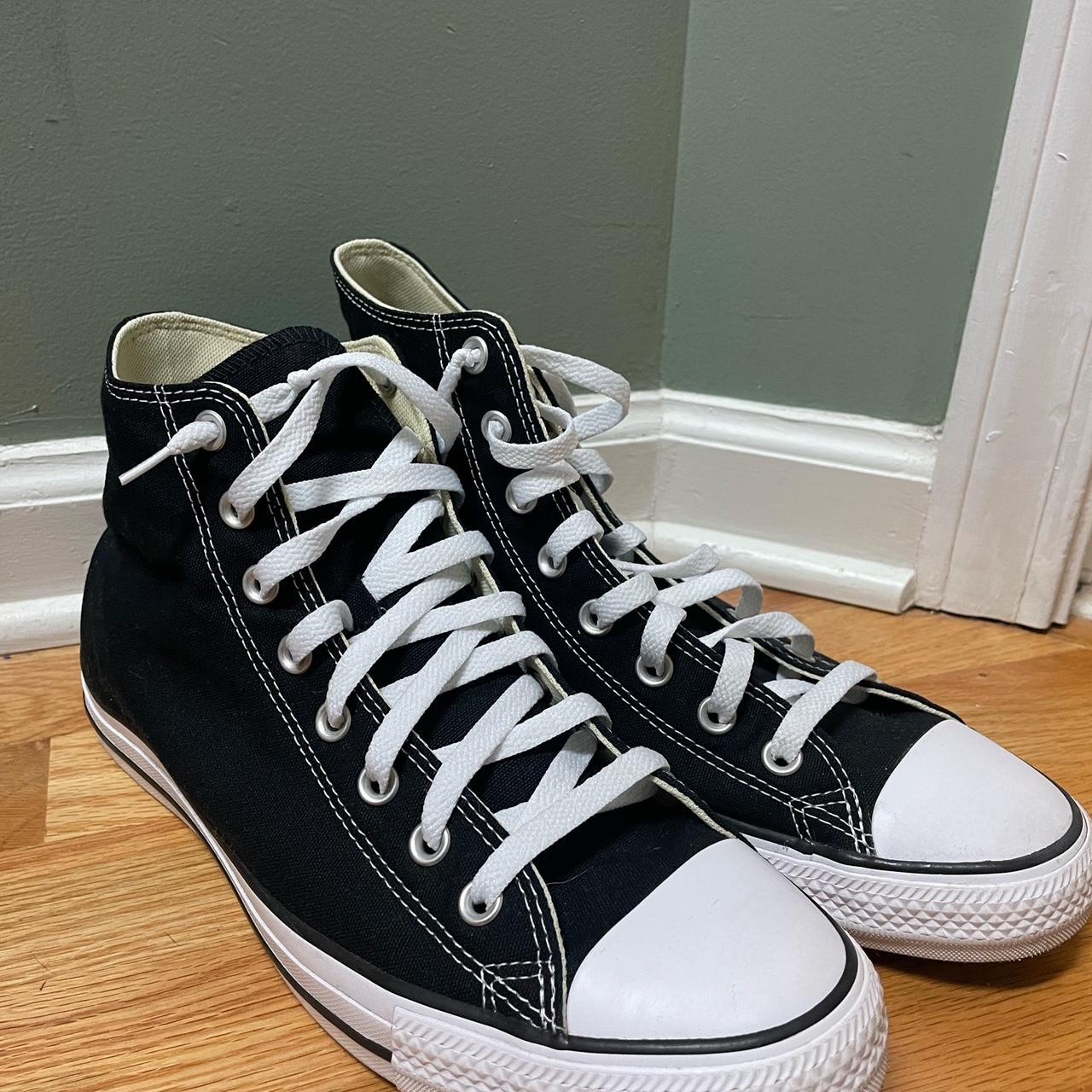 Black converse mens size cheap 11