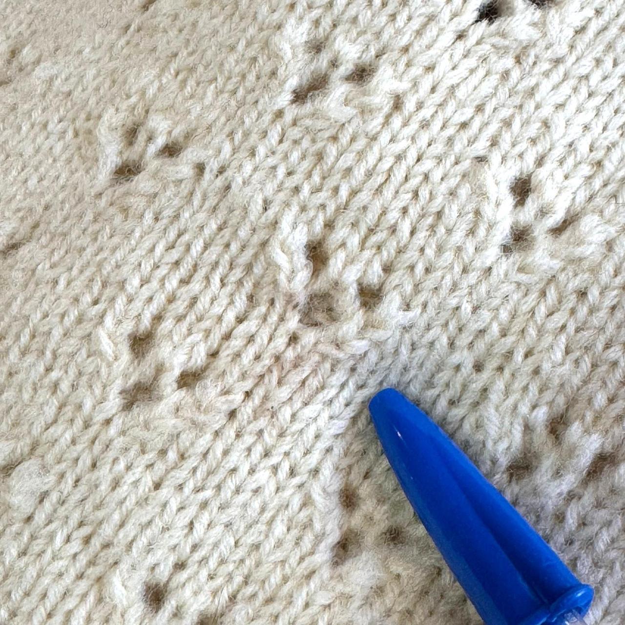 Source Unknown Women's Sweater - Yellow/Cream - S… - image 6