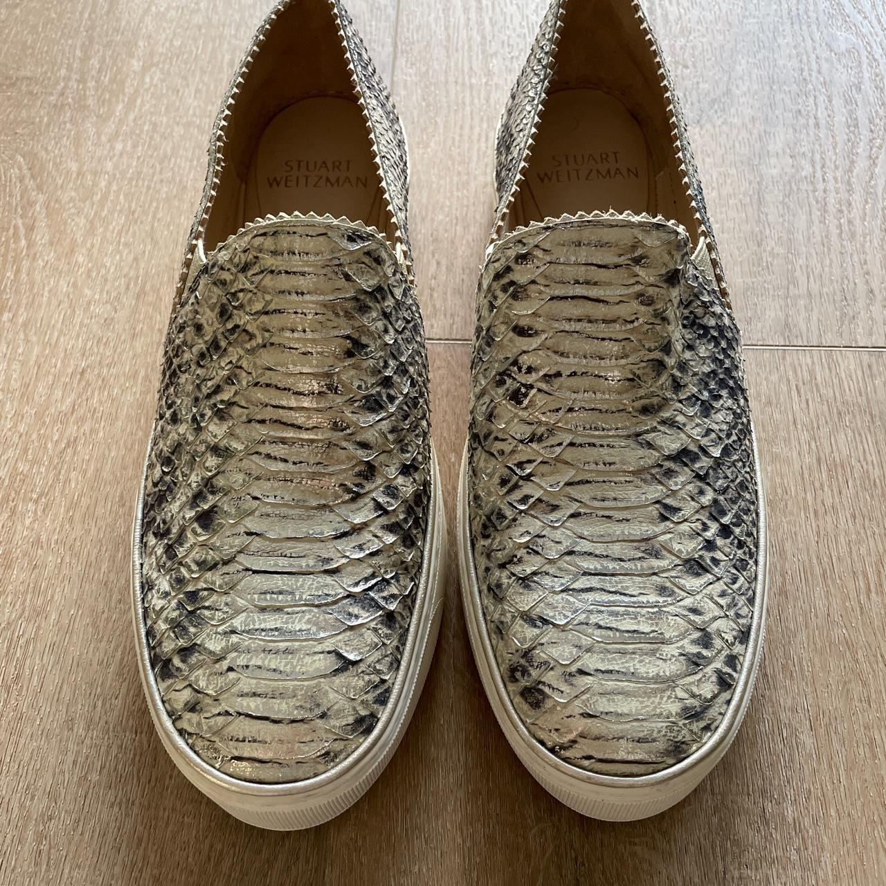 stuart weitzman slip on sneakers
