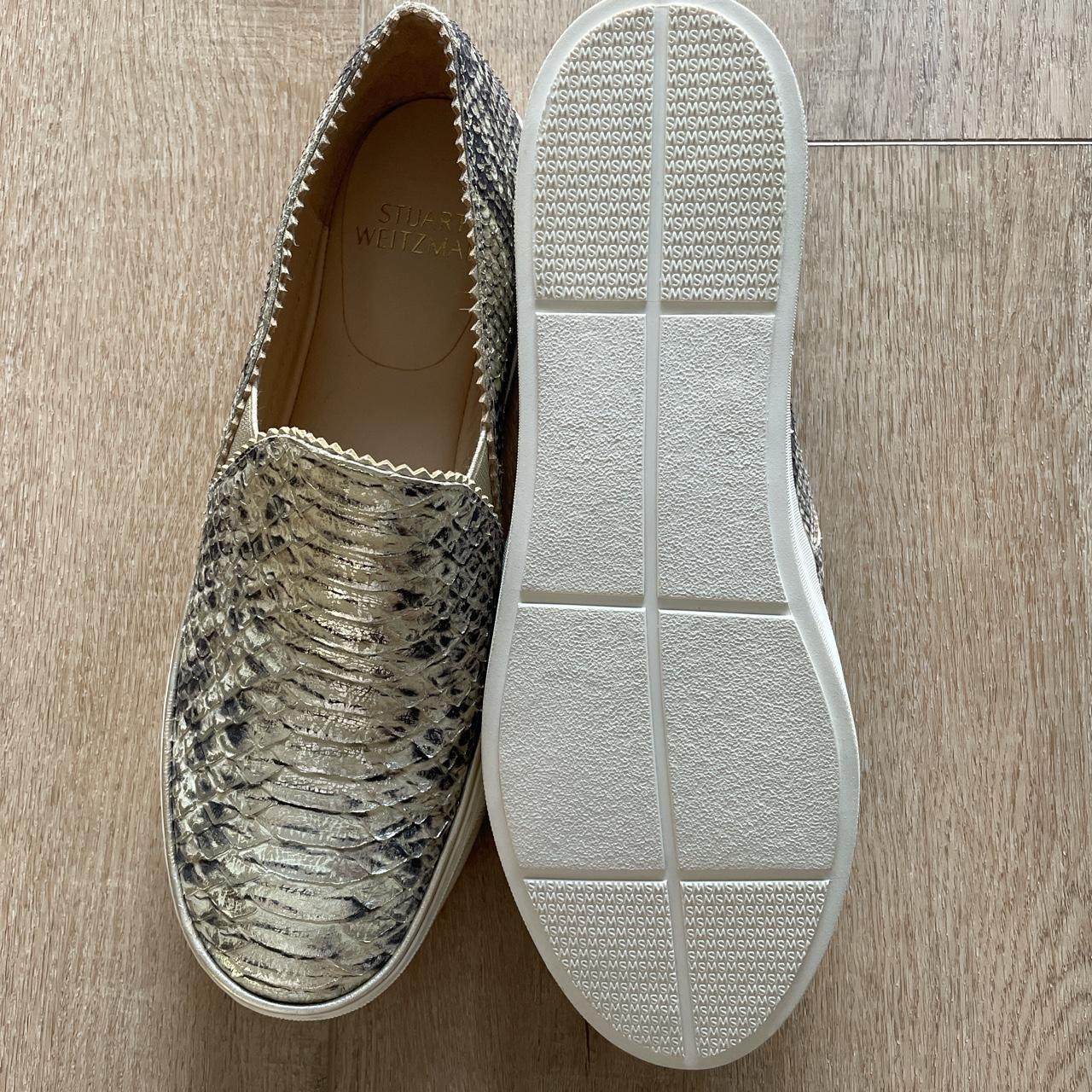 stuart weitzman slip on sneakers