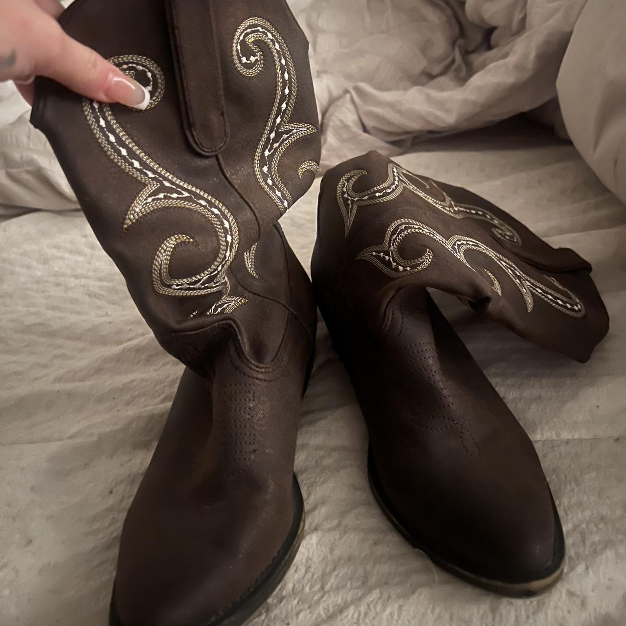 womens fashion cowboy boots cheap