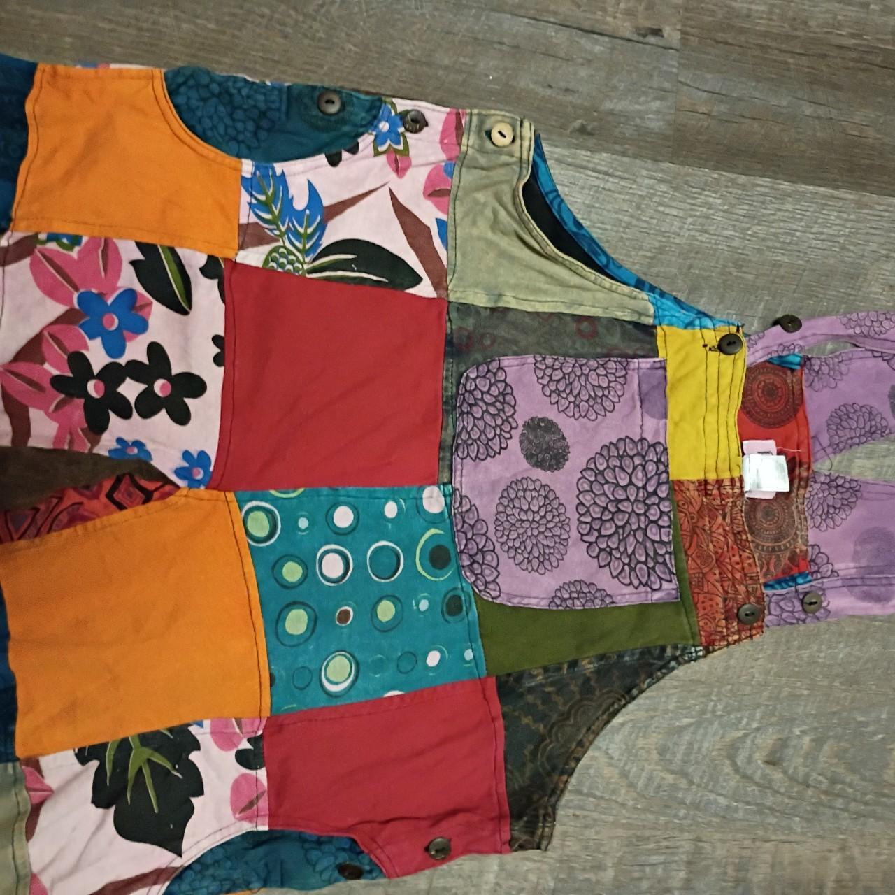 Women's Pants - Multi - 5 – Rhea patchwork covera… - image 2