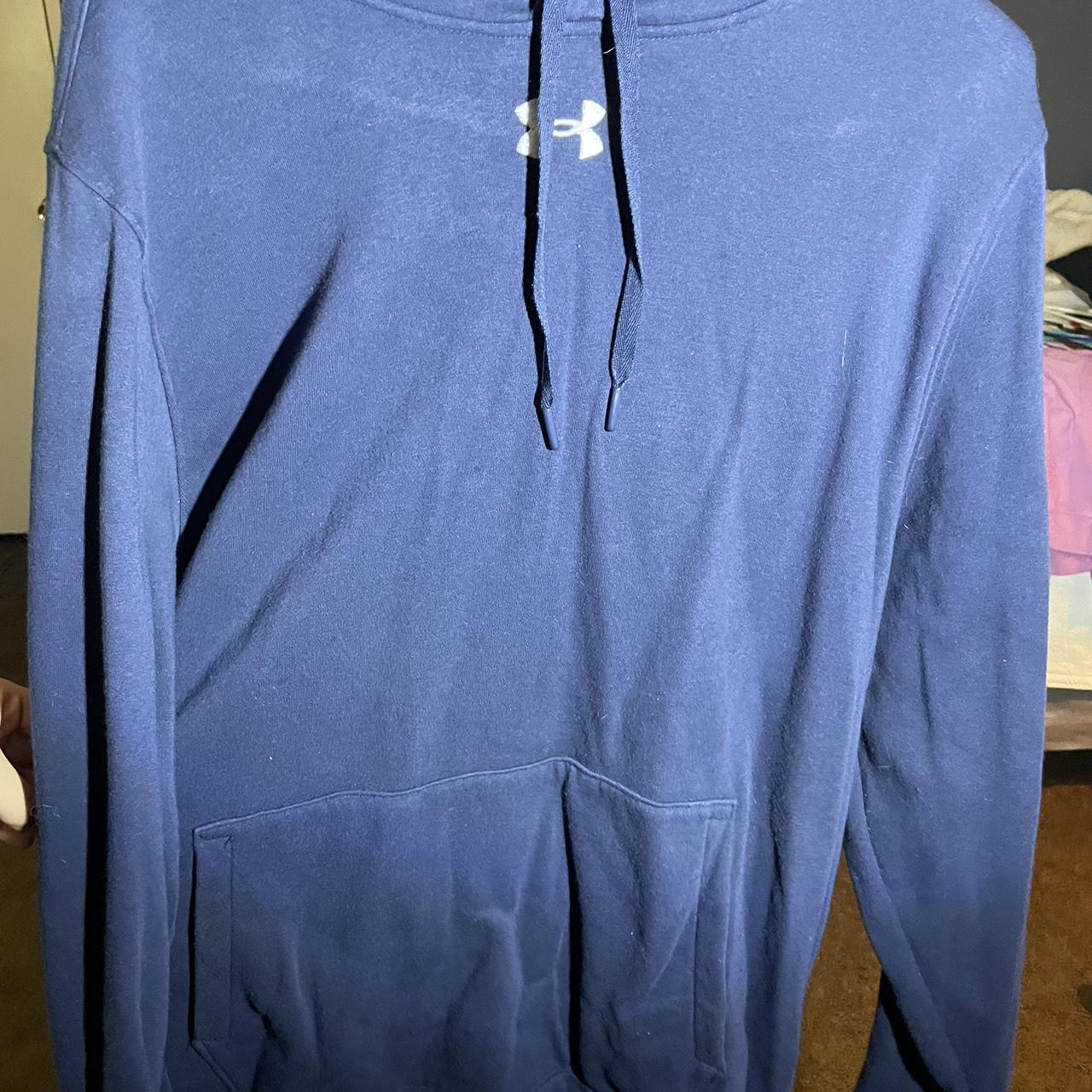 Royal blue outlet under armour jacket