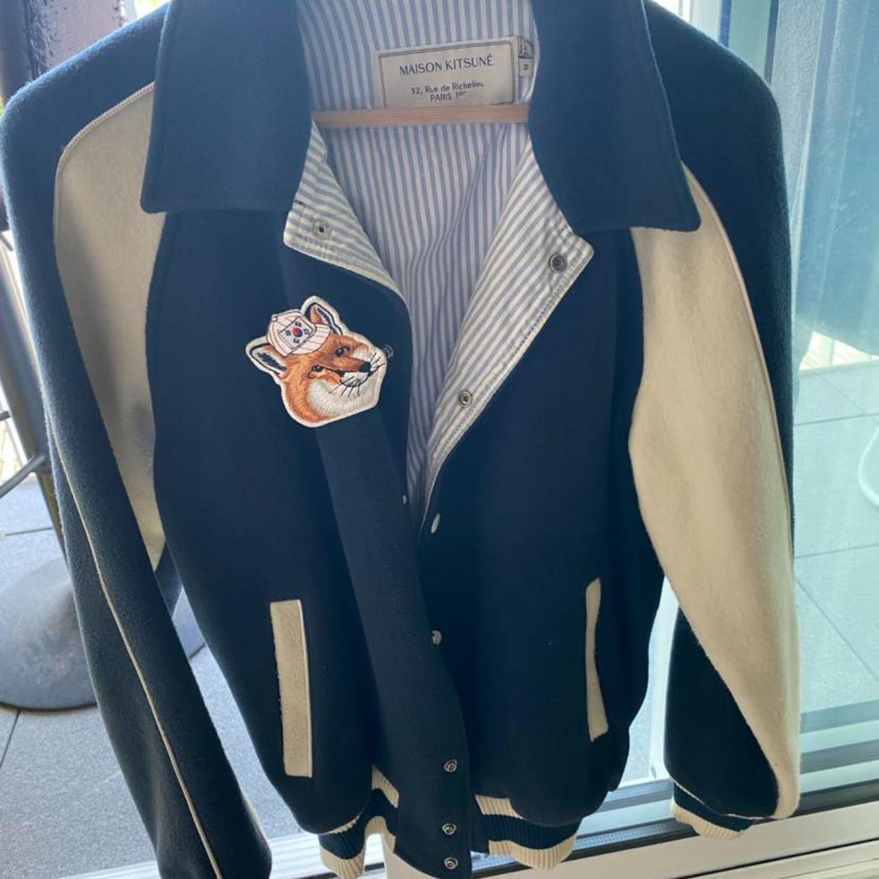 MAISON KITSUNE TEDDY 1st VERSITY JACKET Maison Kitsuné Classic