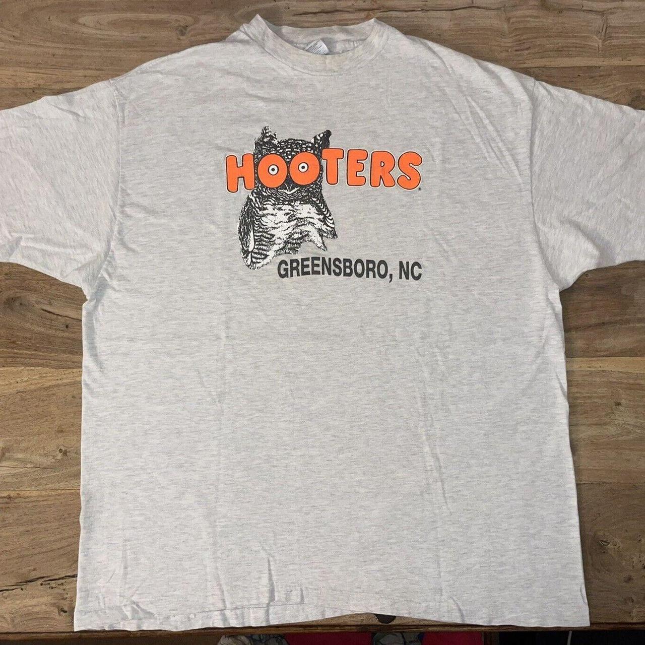 Vintage Hooters More Than A Mouthful T-Shirt XL... - Depop