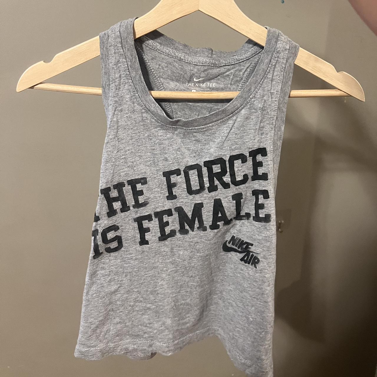 nike force is female shirt