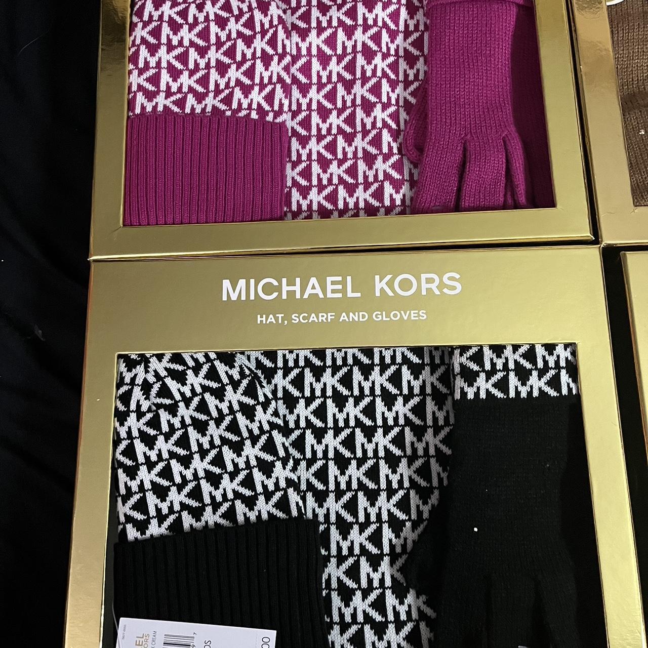 Michael kors deals scarf womens purple