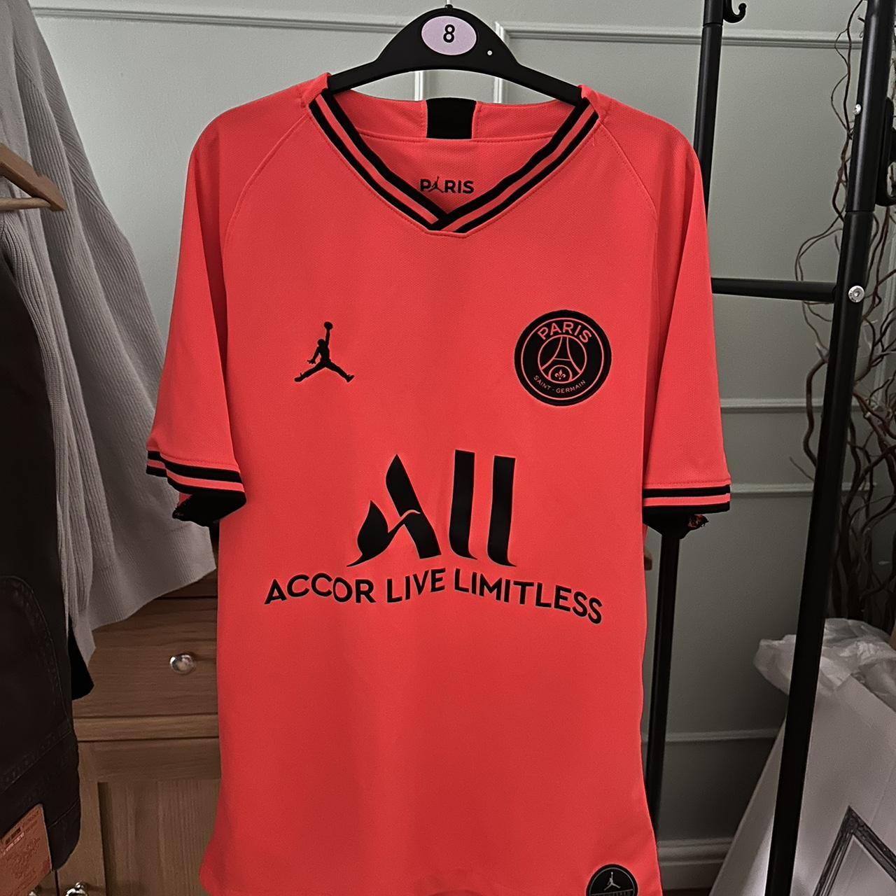 Men s Red PSG Jersey Size S Good Condition. Depop