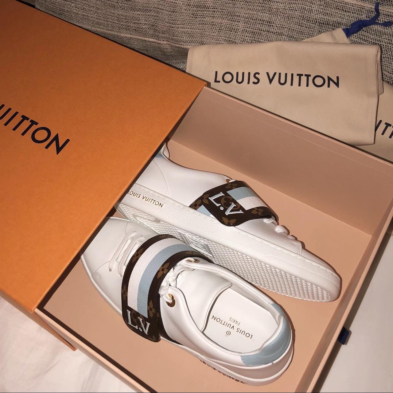 Louis Vuitton sneakers in size 37, US size 6.5 - Depop