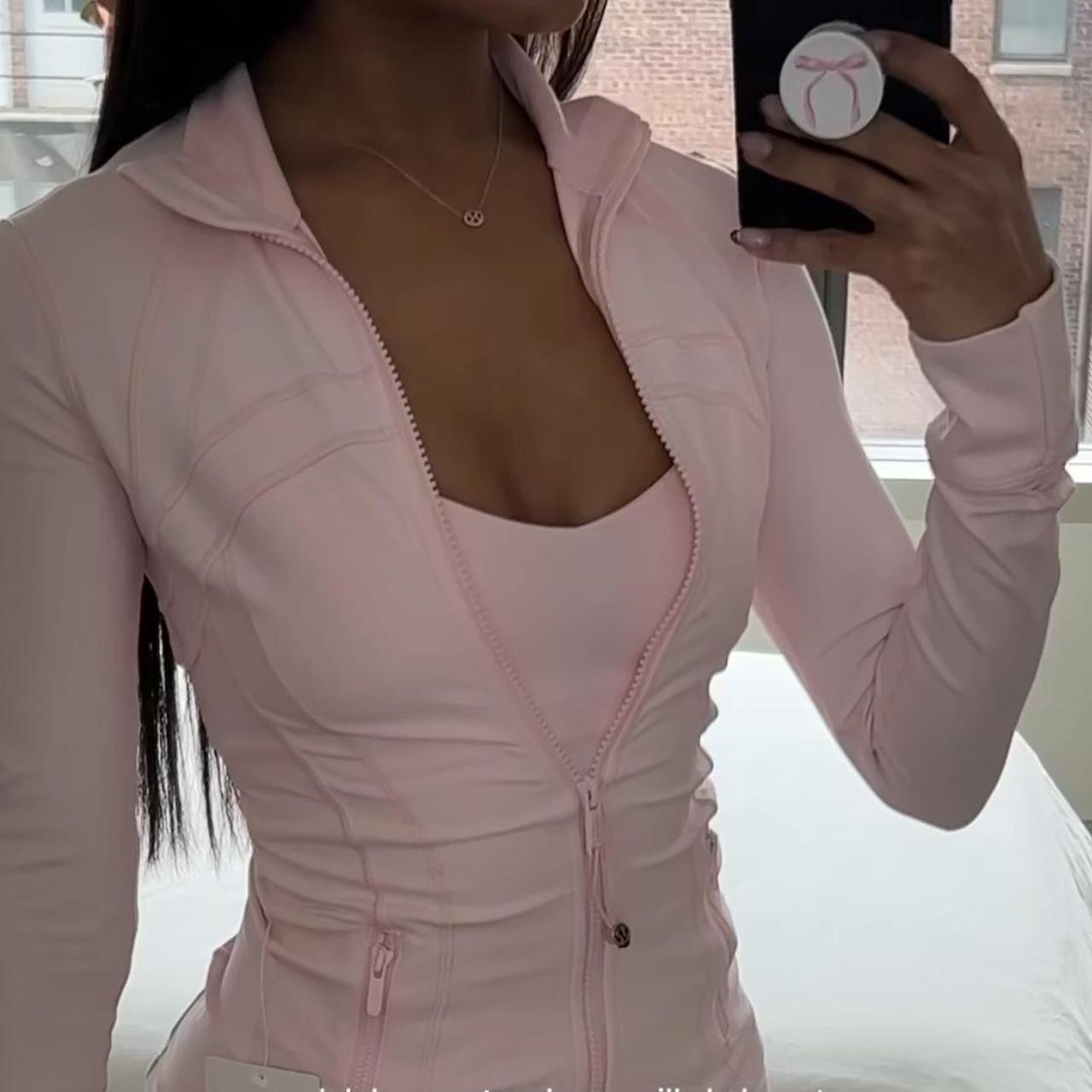 Lululemon Strawberry Milkshake define jacket | Depop