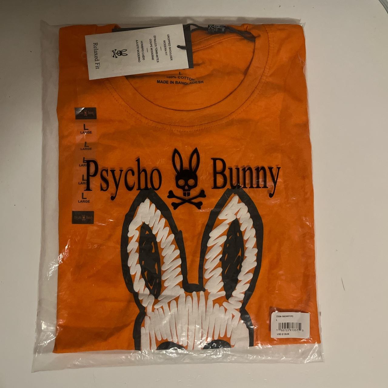 Psycho bunny shirt puff print 100cotton ... - Depop