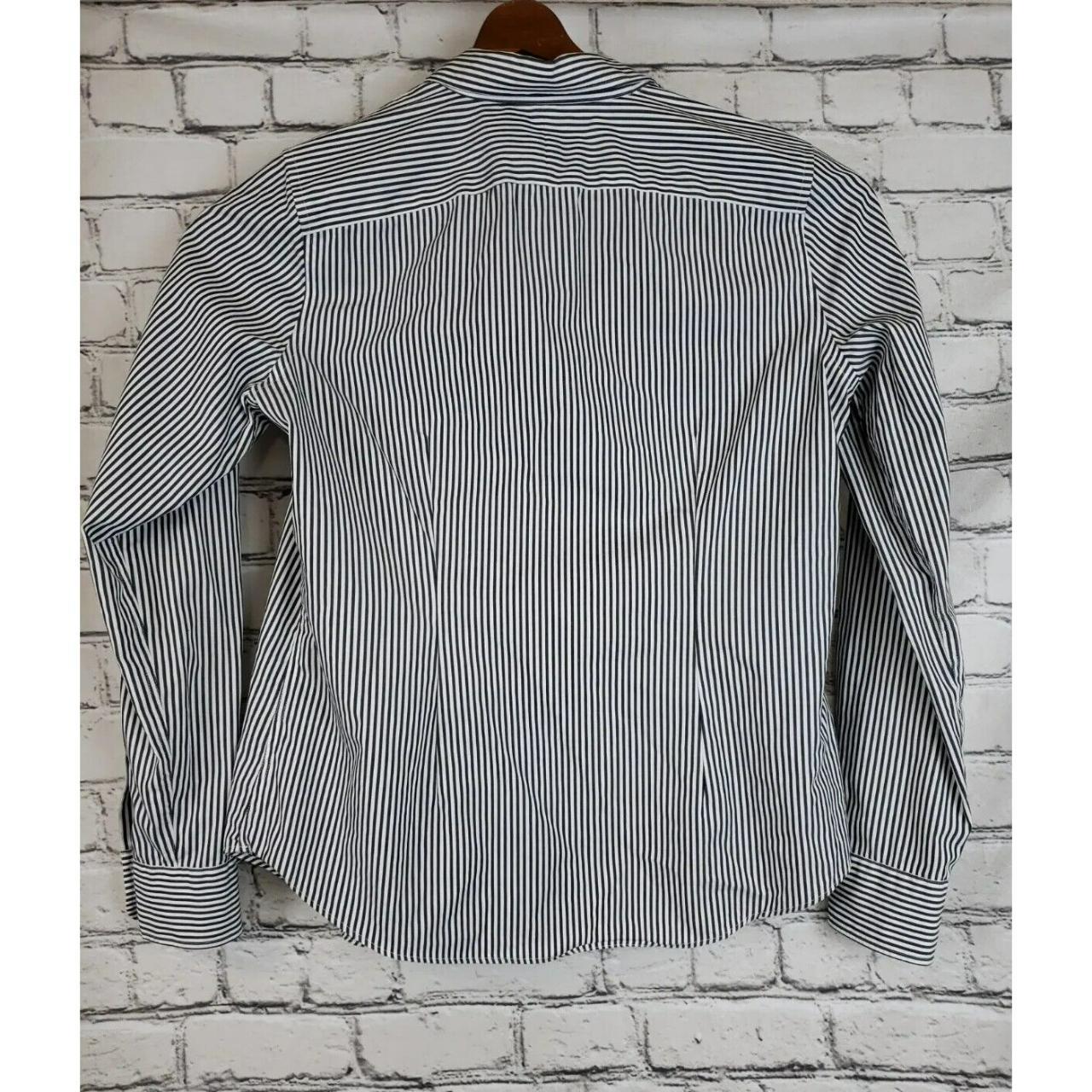 This Lauren Ralph Lauren women's button-up shirt is... - Depop