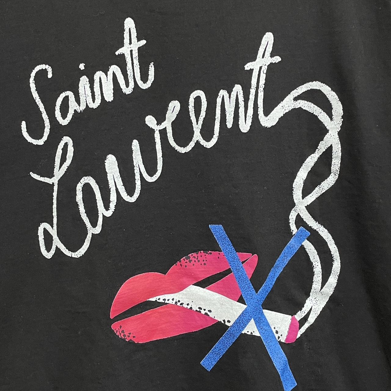 Saint laurent no smoking tee