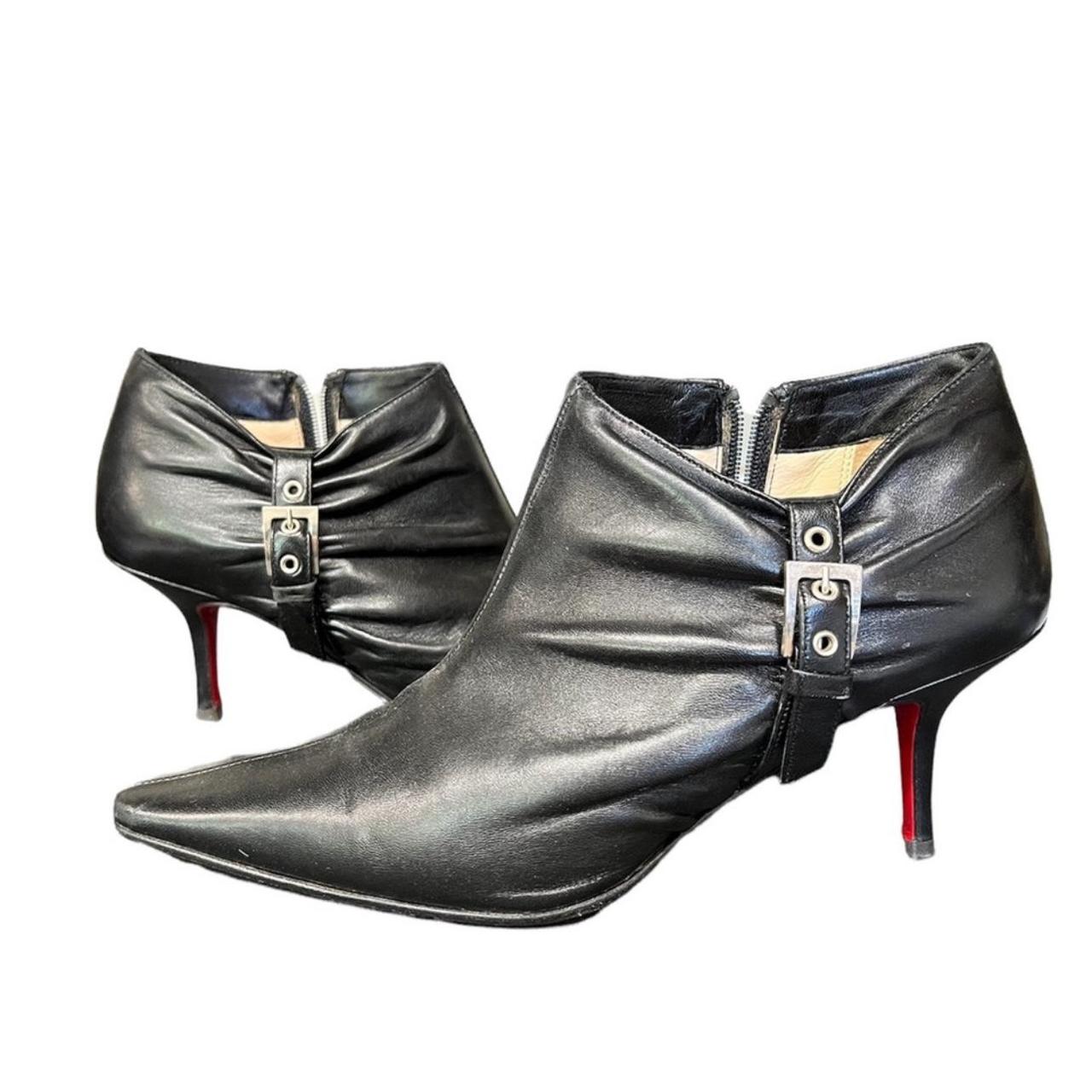 Authentic Christian Louboutin Ankle Boots Size 36;... - Depop