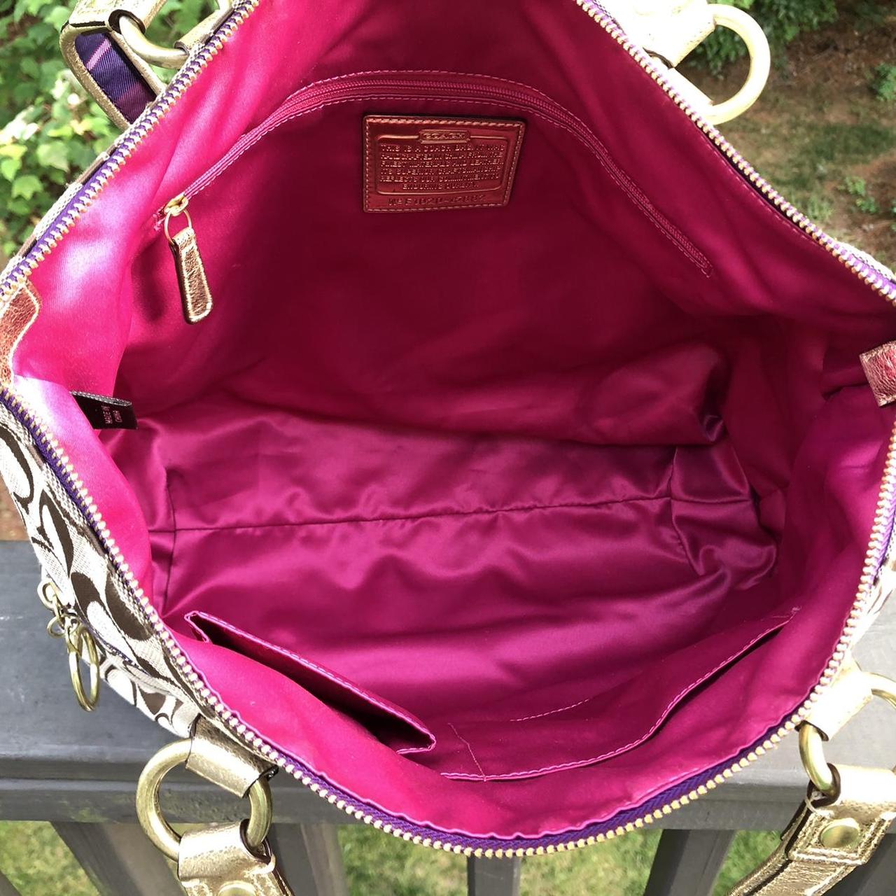 バッグ Vintage Coach Poppy Shoulder Bag 2way Coach | Signature Poppy 2Way Shoulder Bag | Preloved