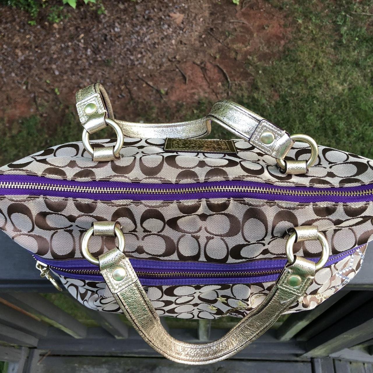 Coach Poppy Vintage Shoulder Bag. Approx 16x13x6. | Depop