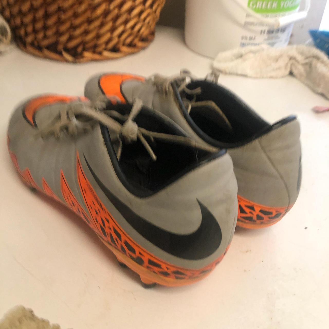 CLASSIC Nike Hypervenom Phantom Elite Gray Orange. Depop