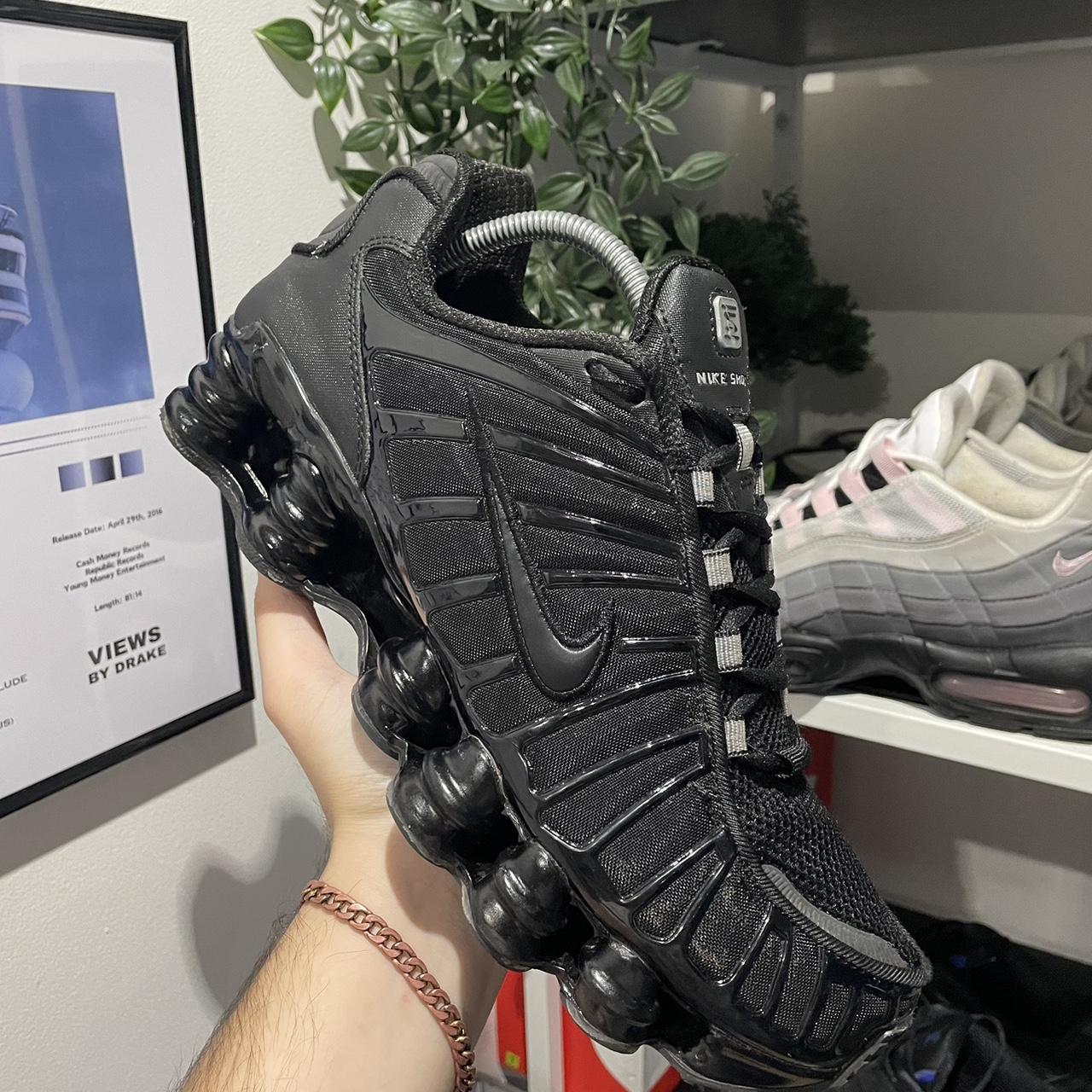 nike shox tl black men's
