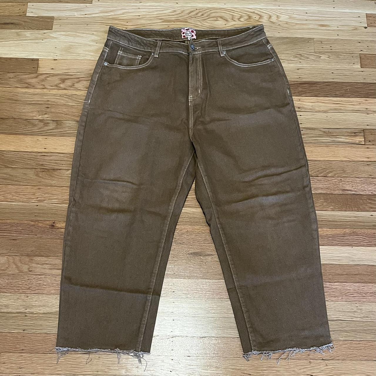 Star Team East Village OG brown pants Sz 36. Cut... - Depop