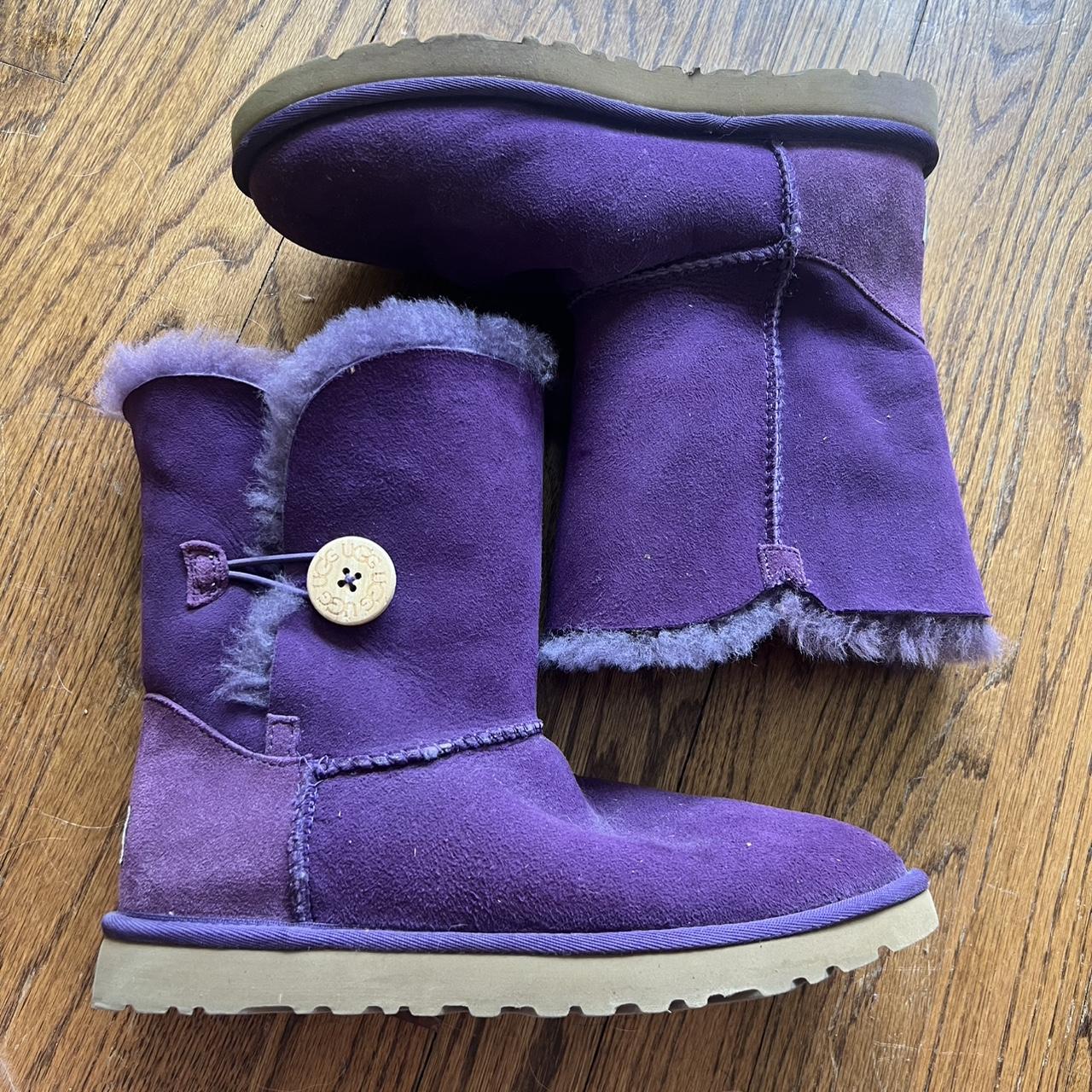 Purple UGG boots. Mid rise. Size 8. In excellent... | Depop, image size:1280x1280