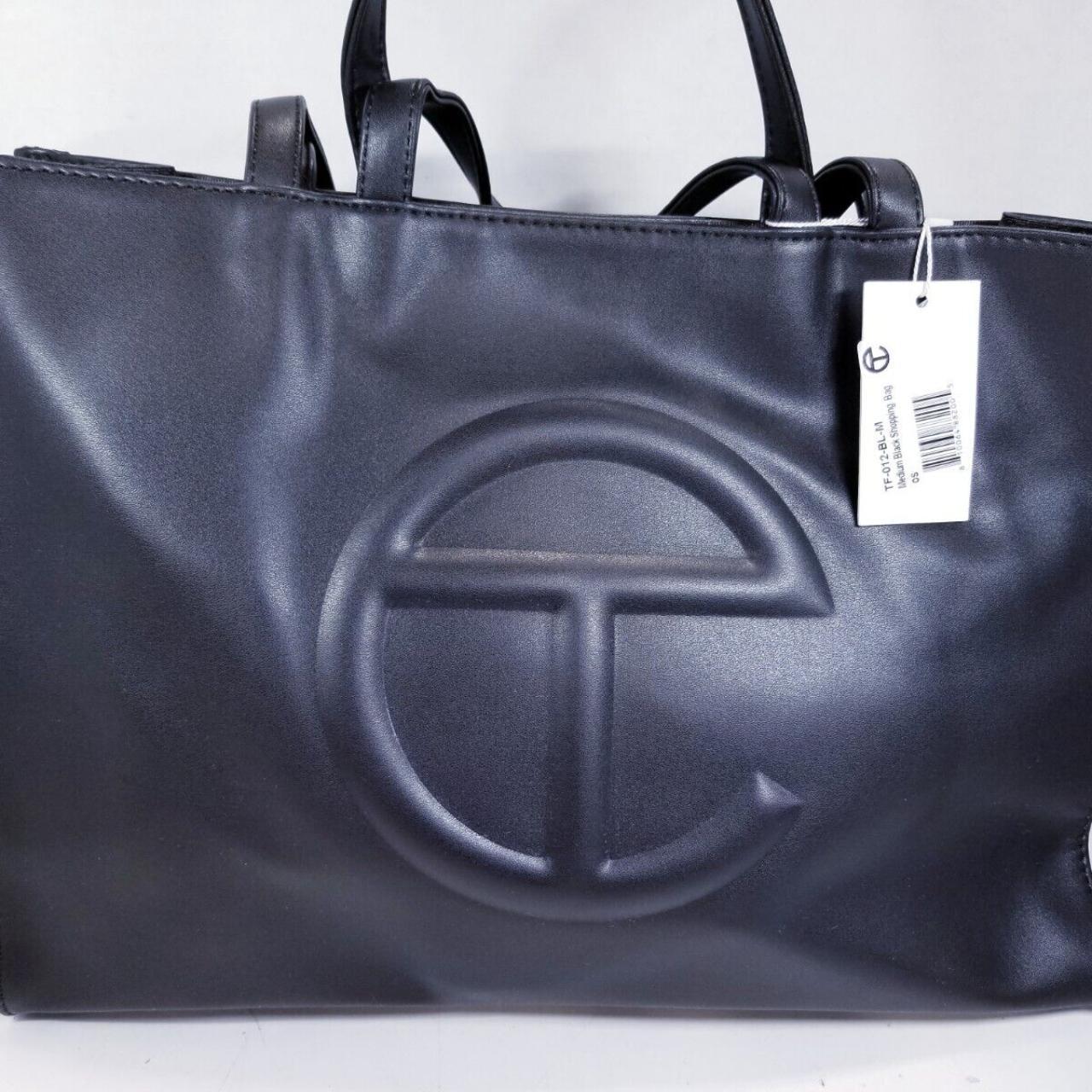 TF Medium Black outlet Shopping Bag