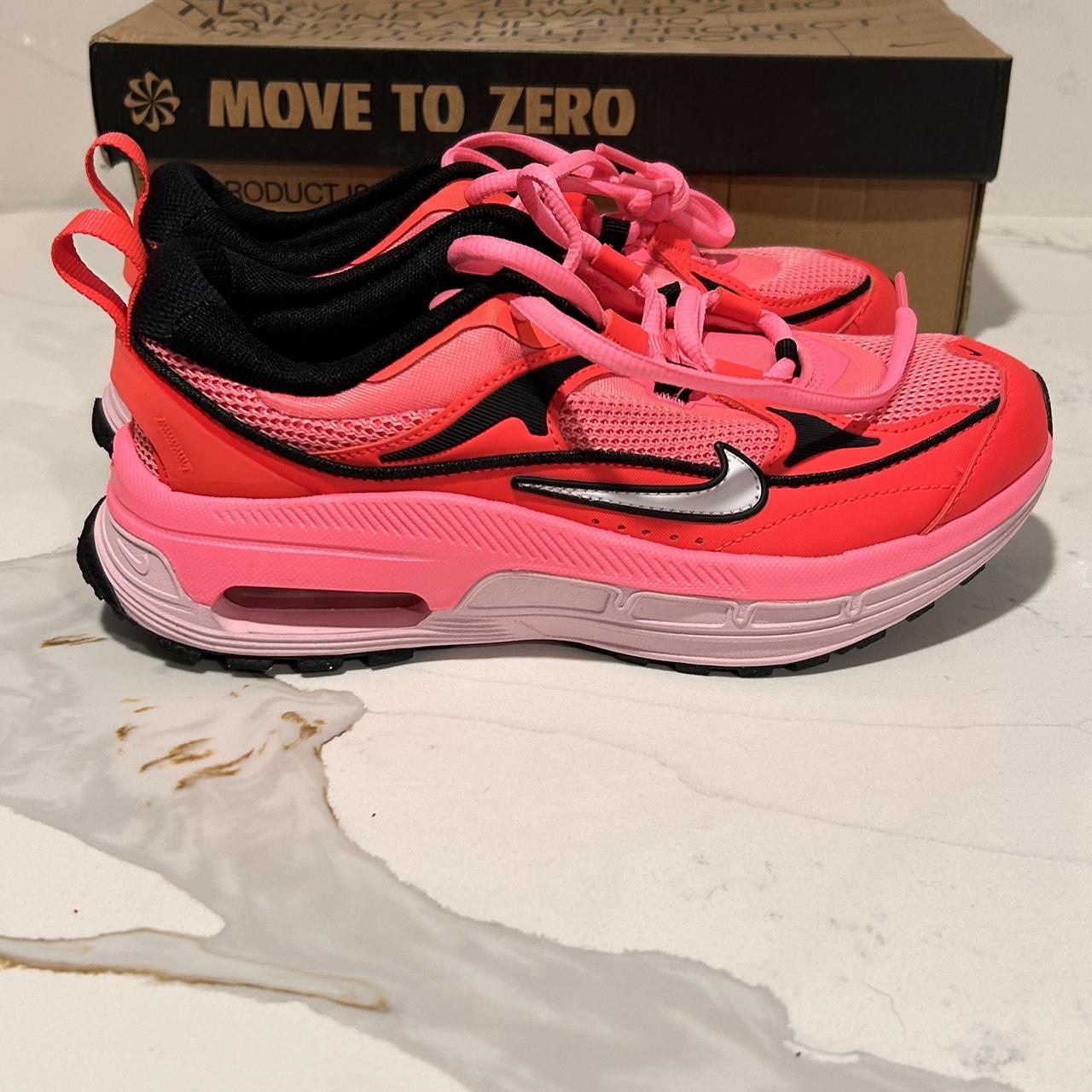 Nike Air Max Bliss Laser Pink White Solar Red Womens Depop