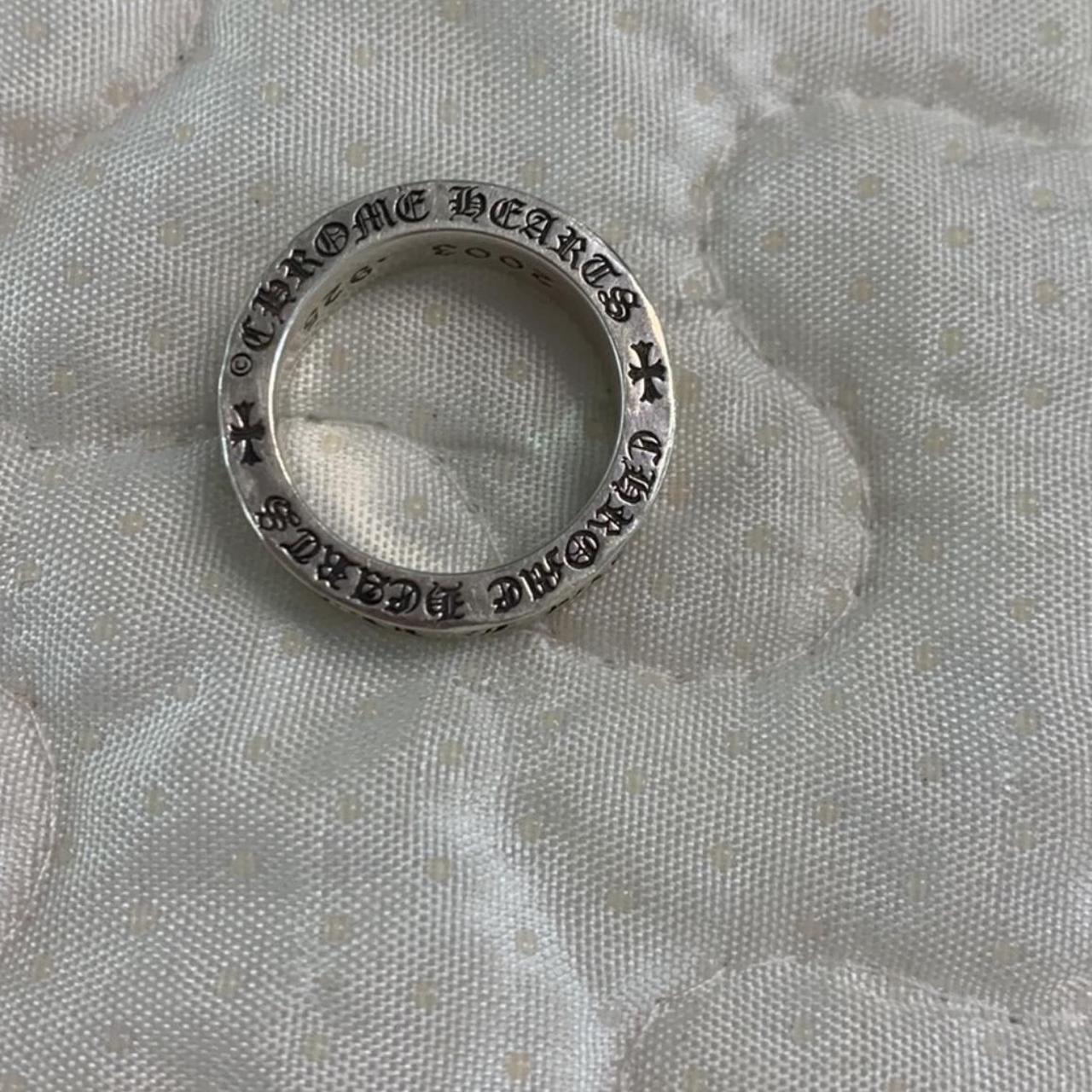 Chrome Hearts Forever Ring - 2003 - 0.925 - Size: | Depop