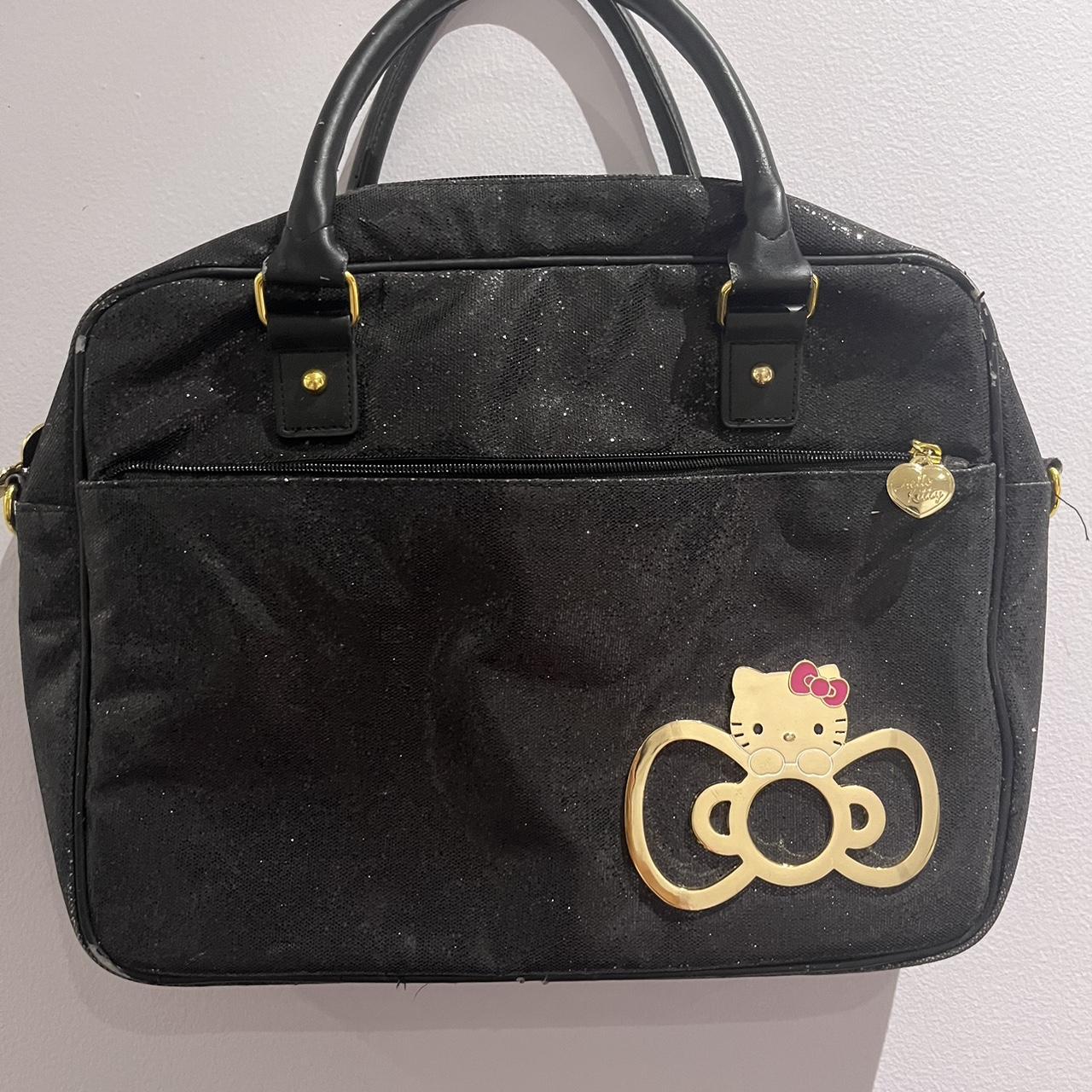 Genuine Sanrio Hello Kitty Bag Premium Handbag by Victoria Casal Couture  (Medium, Black Wool Blend): Buy Online at Best Price in UAE - Amazon.ae