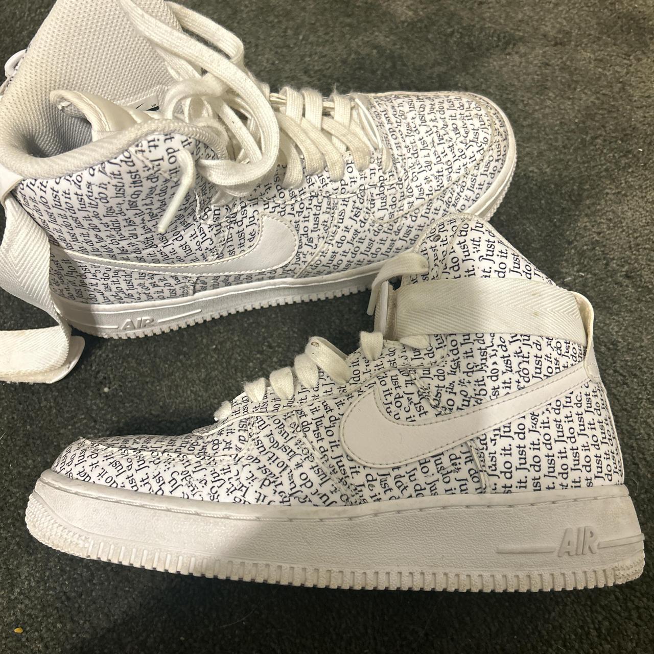 Nike Air Force 1s high top Size #Airforce 1#Nike Depop