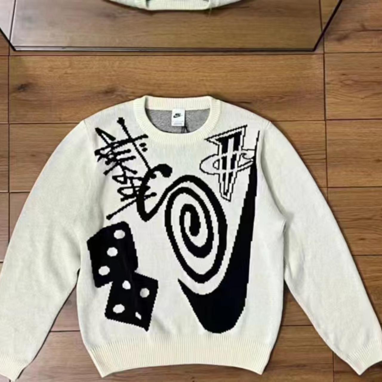 Stussy knitted sweater - Depop