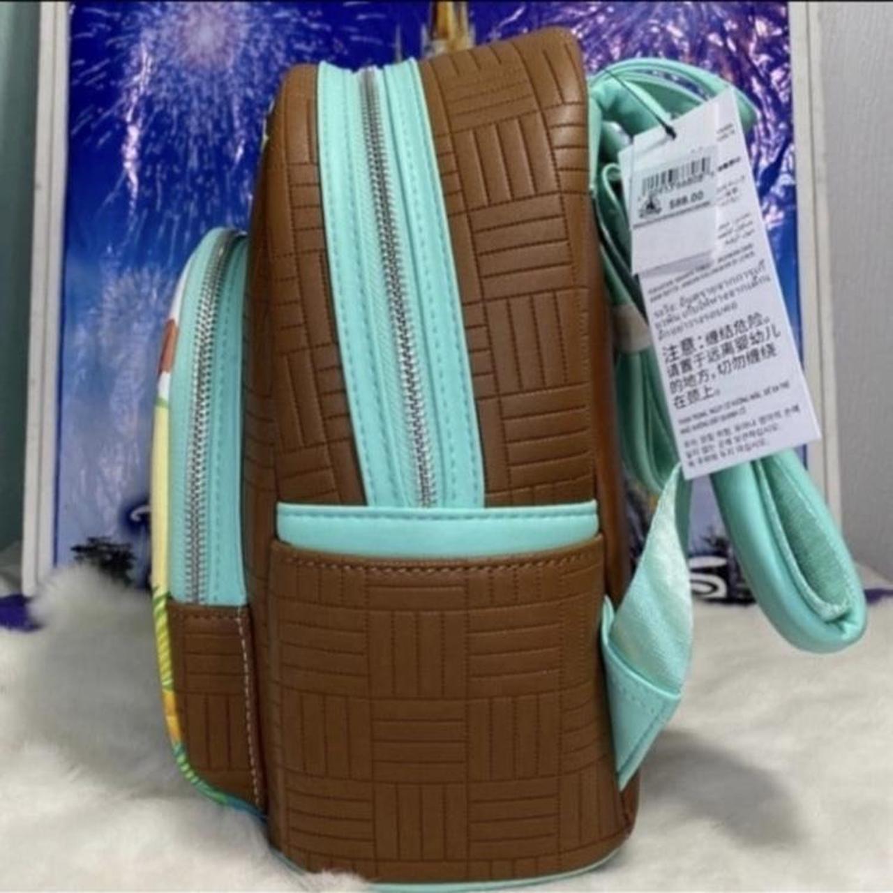 Disney parks Olu Mel the turtle Loungefly top mini backpack