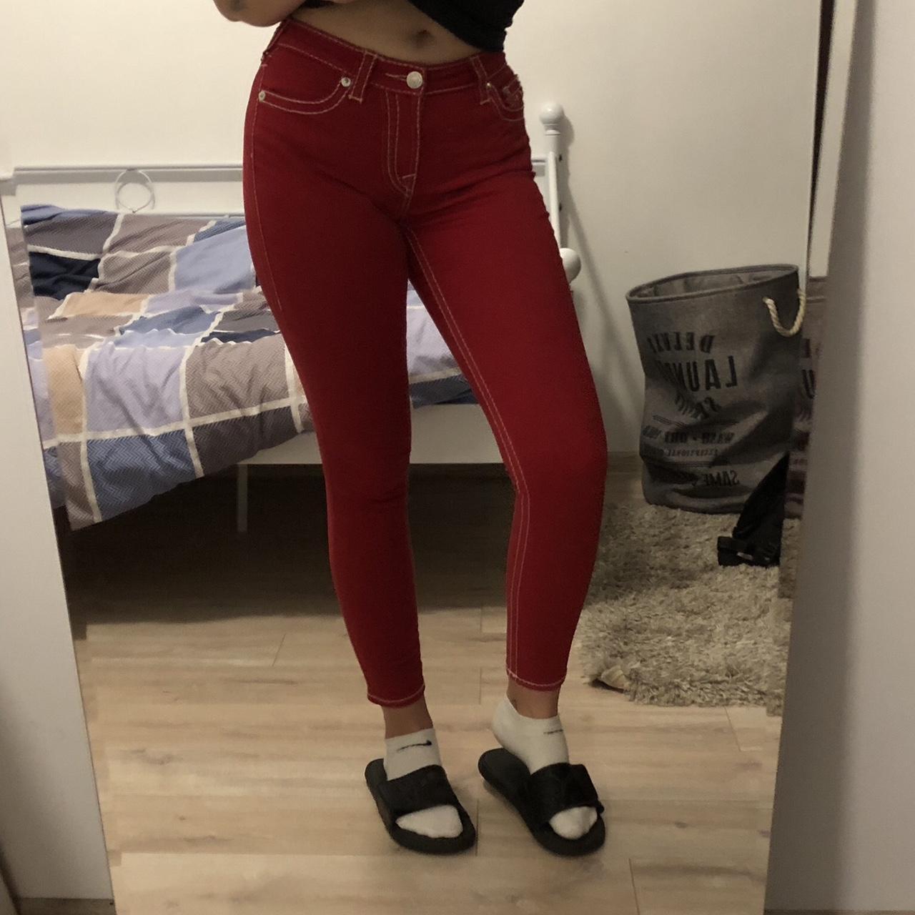 TRUE RELIGION スキニー　デニム　sexyy red True religion sexyy red skinny jeans Very good | Depop