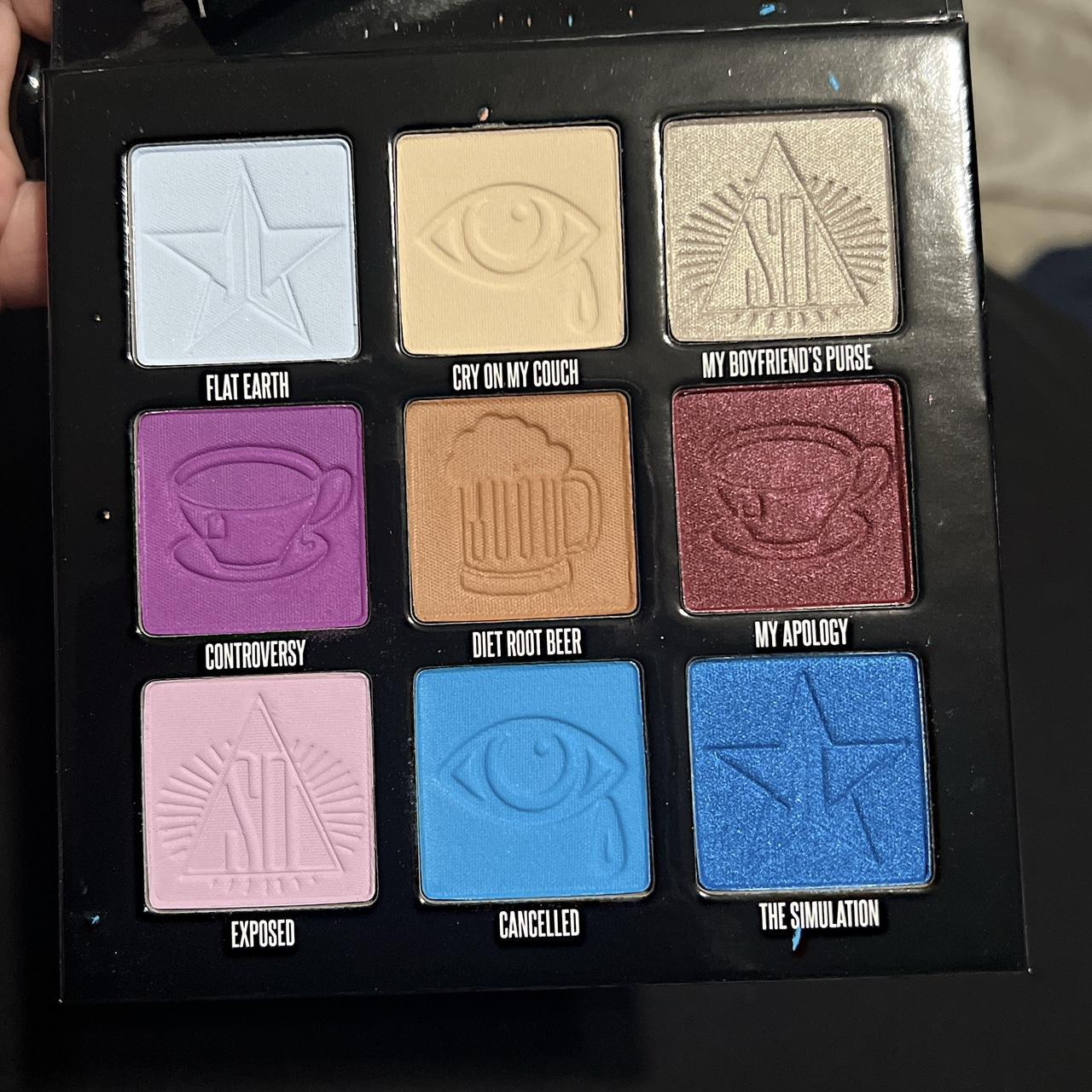 Jeffree Star X Shane Dawson Mini Controversy Palette Depop 3891