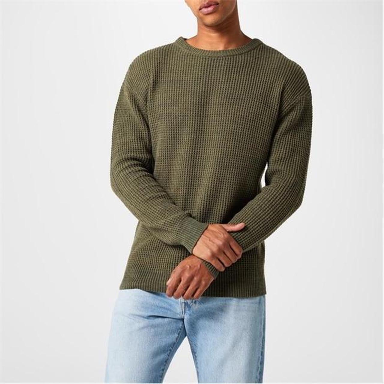 Joy Divizn Brad Pitt Knit Sweater size M Bought from... - Depop